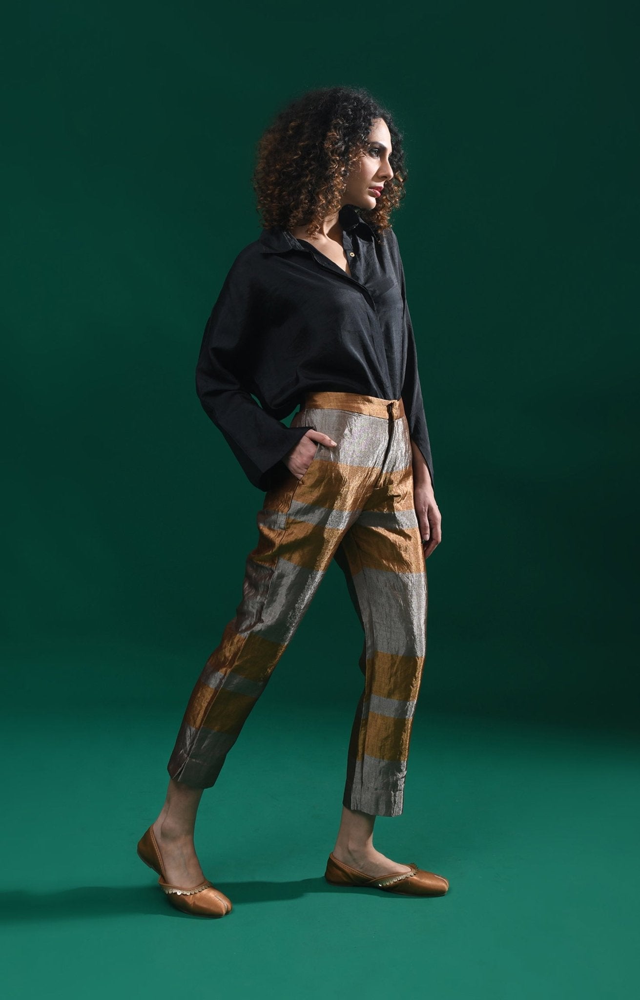 Angela Silk Shirt - CiceroniShirtsHiranya