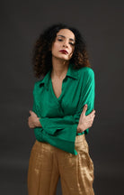 Angela Silk Shirt - CiceroniShirtsHiranya