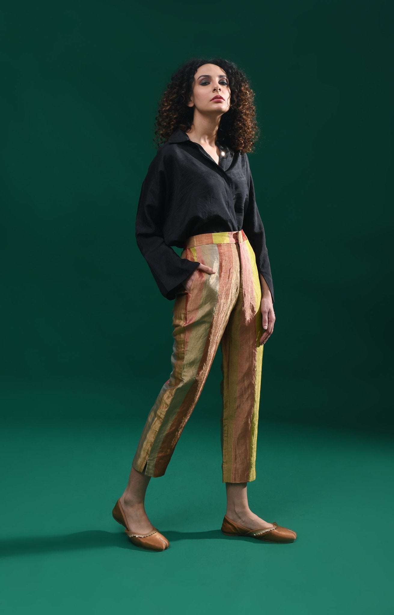 Angela Silk Shirt - CiceroniShirtsHiranya