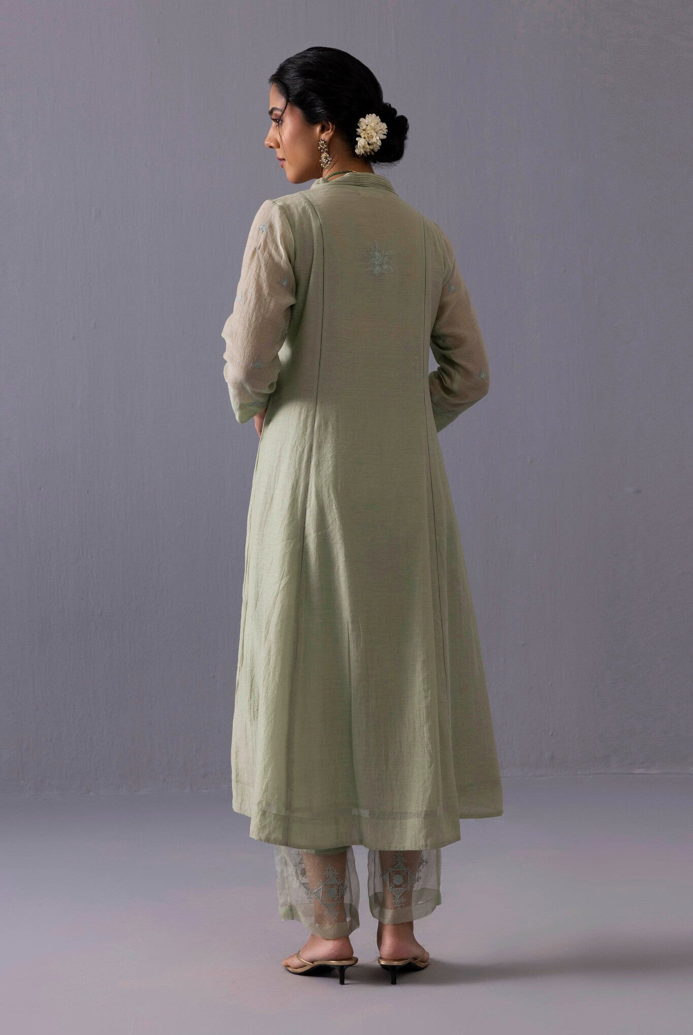 Ankita Kurta Set - Green - CiceroniKurta SetsLabel Shreya Sharma