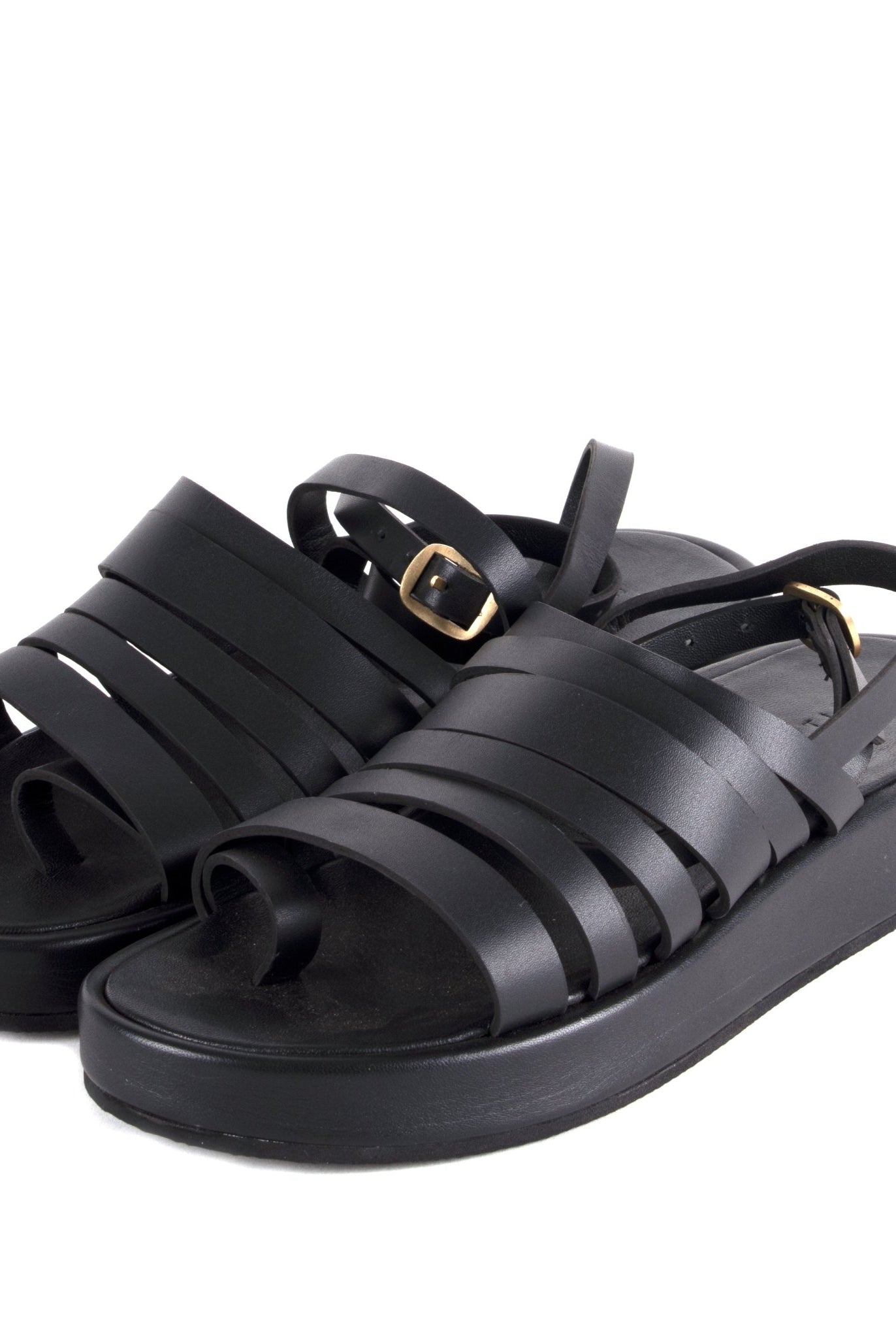 Ankle Strap Platforms - CiceroniFlatsSlomotion