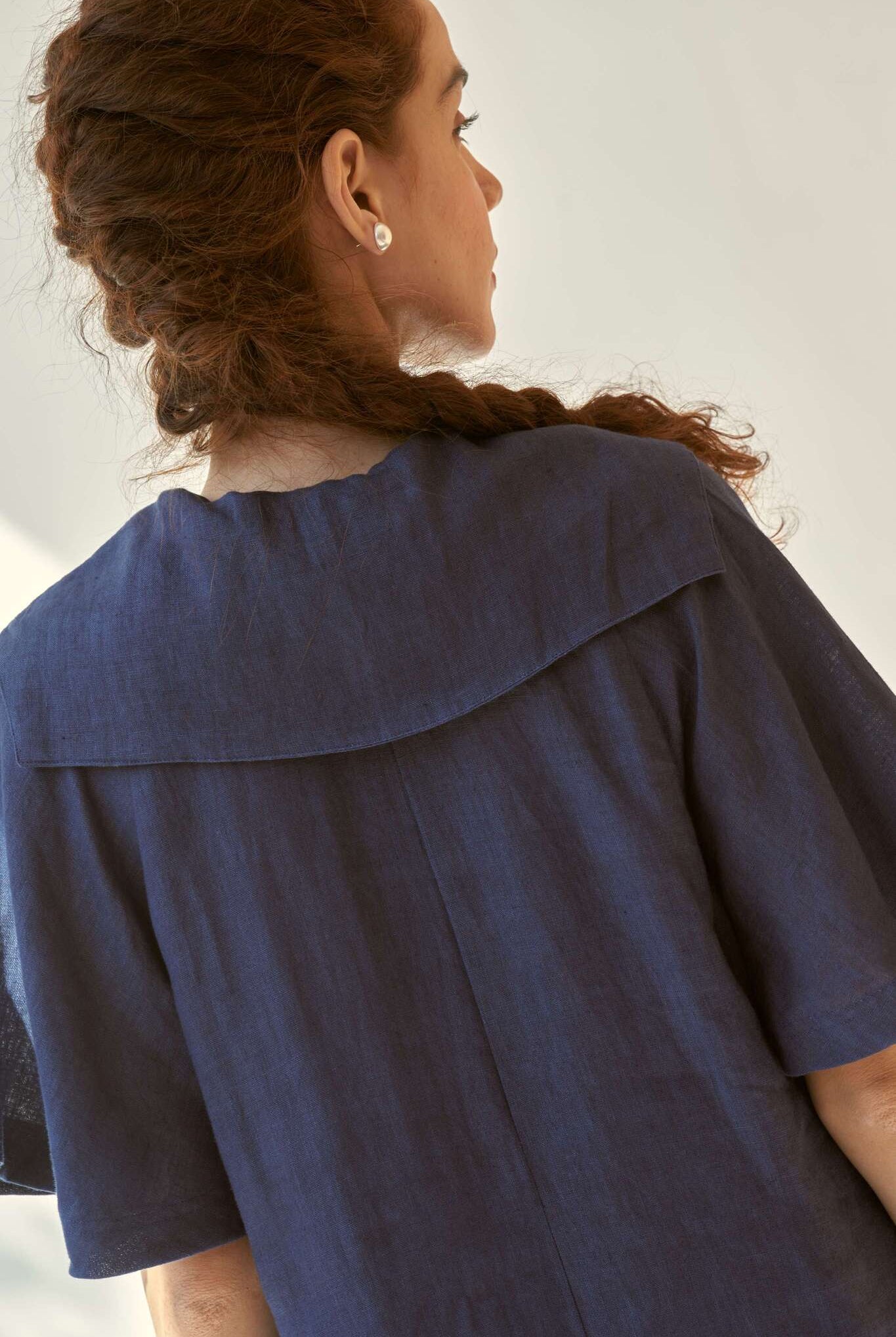 Anytime Dress - Indigo - CiceroniDressesPaeony