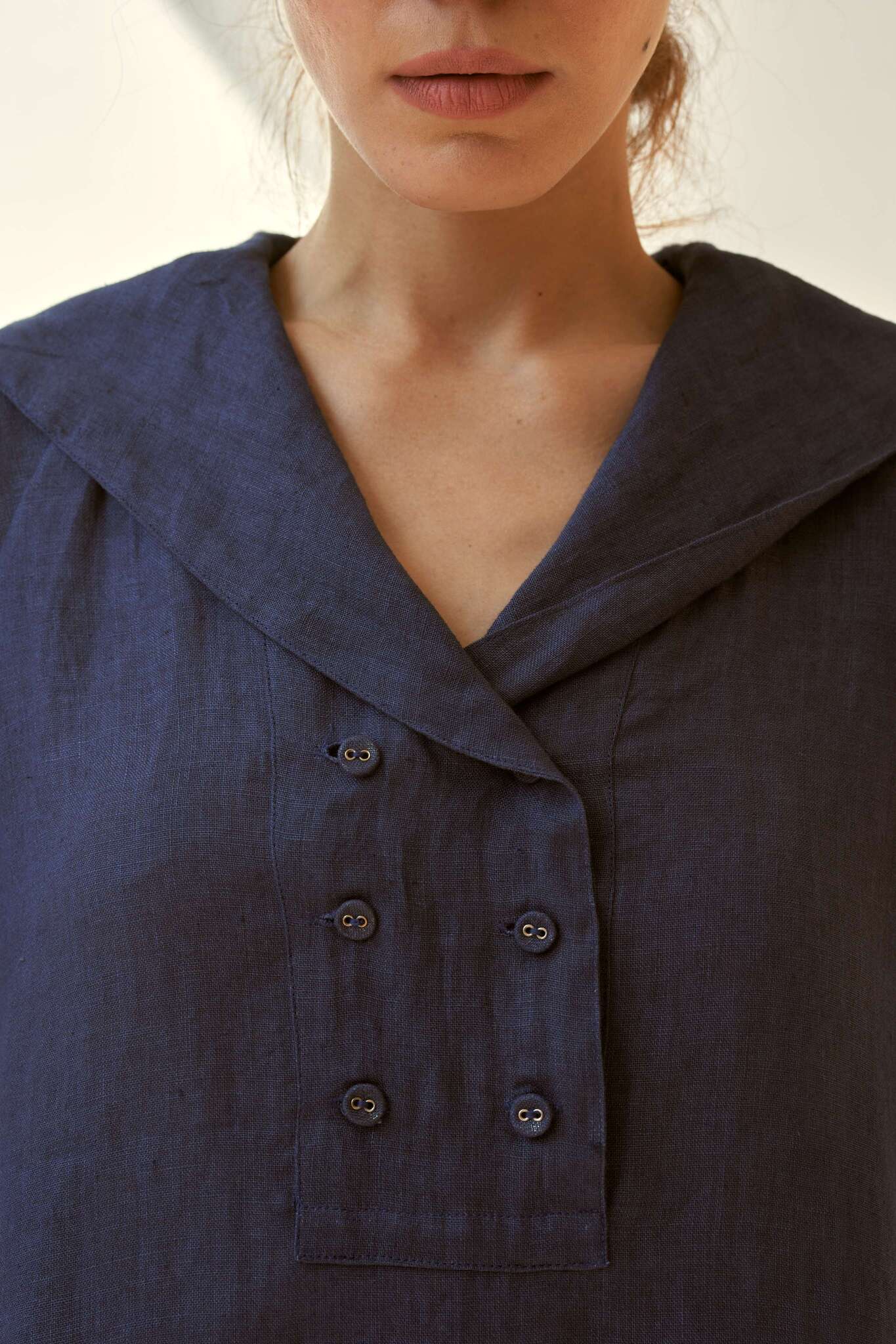 Anytime Dress - Indigo - CiceroniDressesPaeony