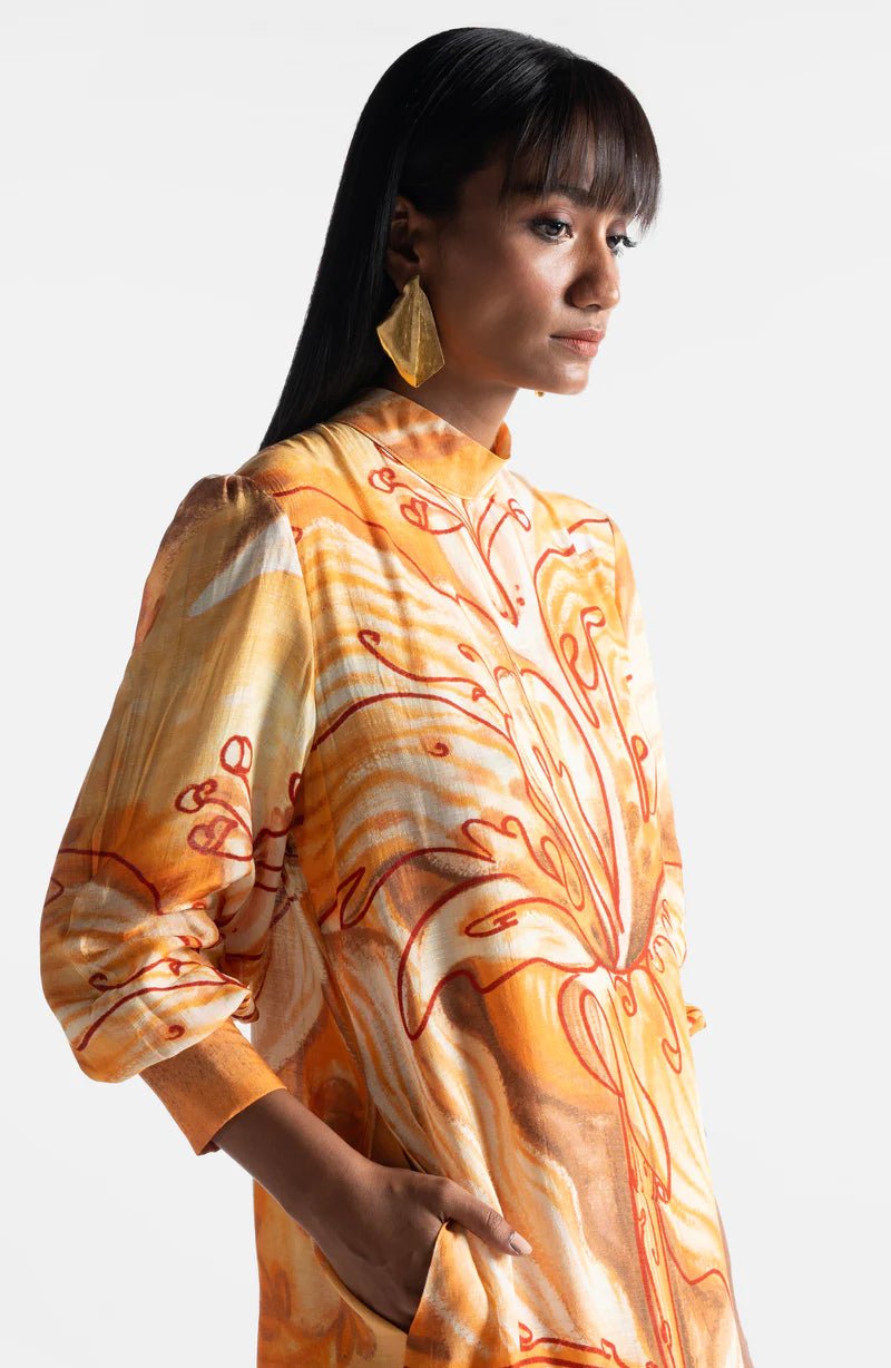 Apricot Crush Dress - CiceroniDressesEkastories