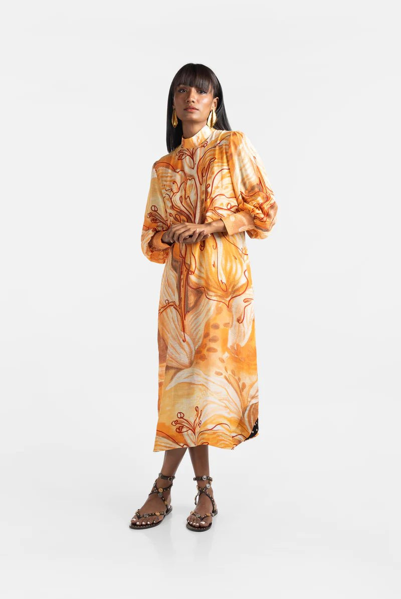 Apricot Crush Dress - CiceroniDressesEkastories