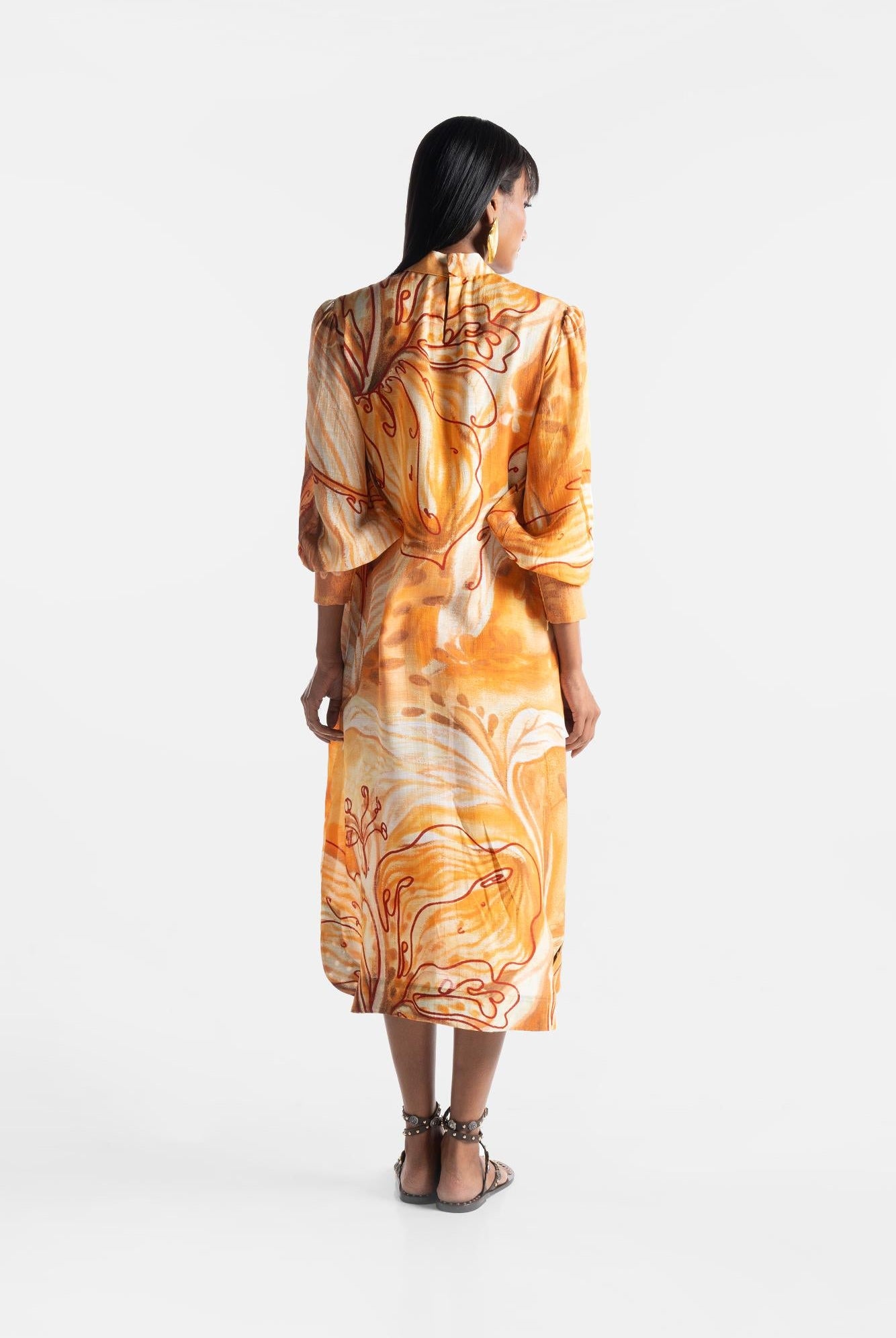 Apricot Crush Dress - CiceroniDressesEkastories