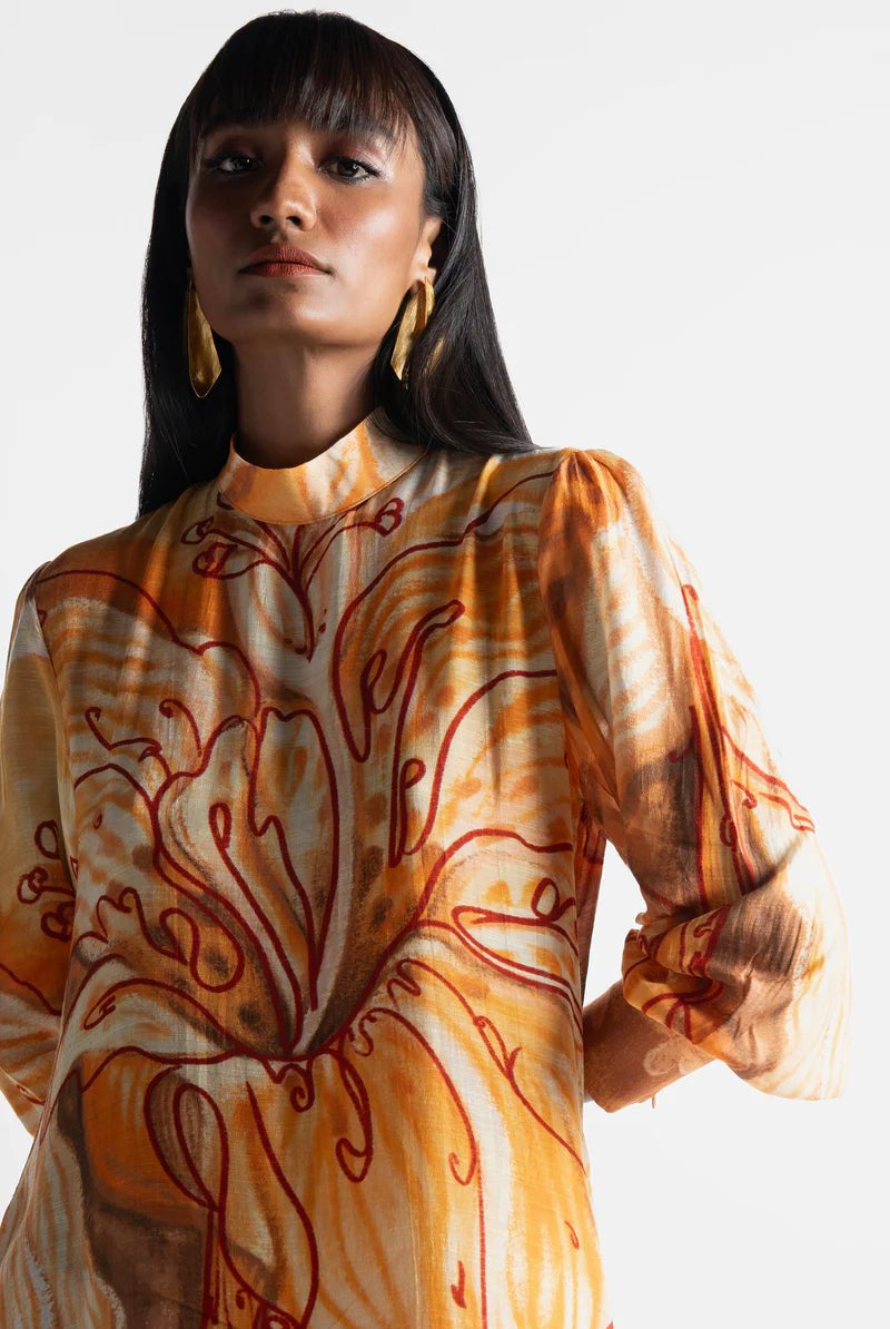 Apricot Crush Dress - CiceroniDressesEkastories