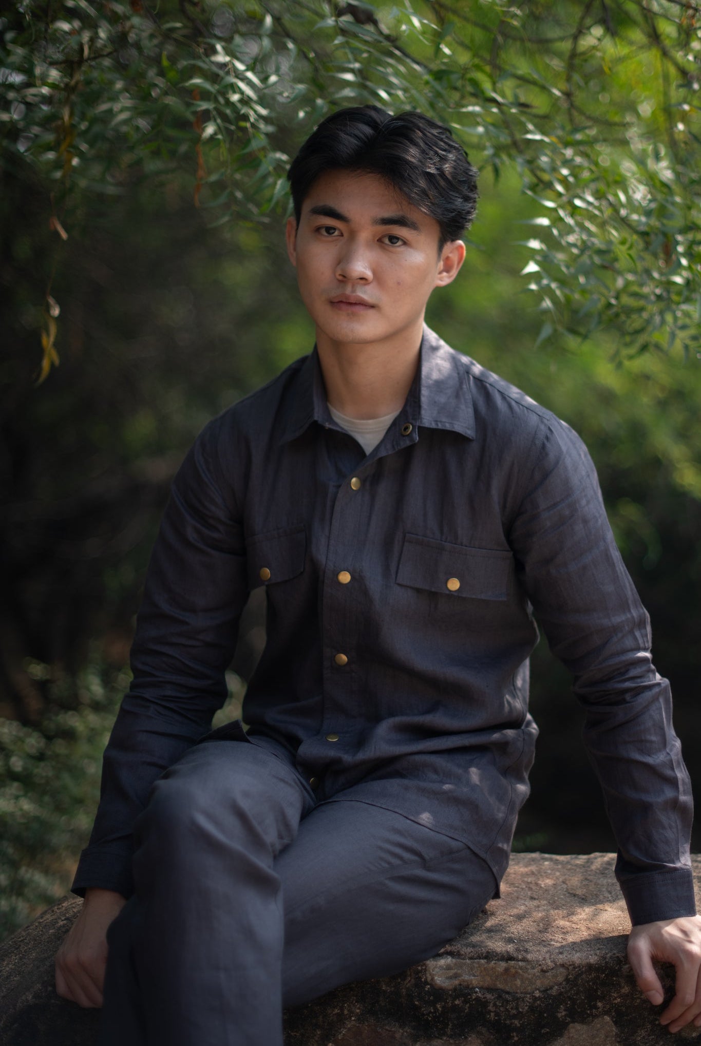 Arizona Relaxed Shirt - Charcoal - CiceroniShirtsThe Terra Tribe