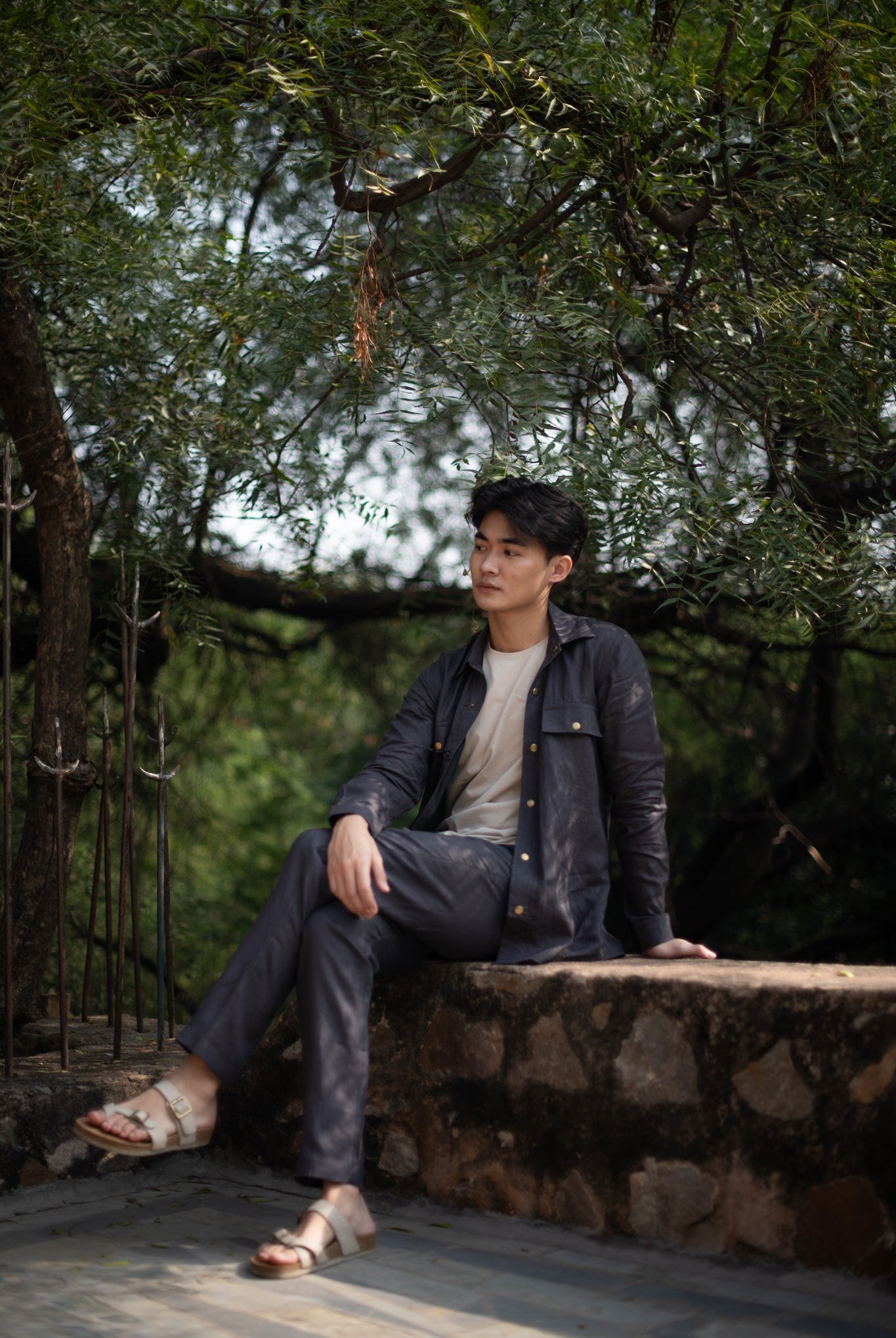 Arizona Relaxed Shirt - Charcoal - CiceroniShirtsThe Terra Tribe