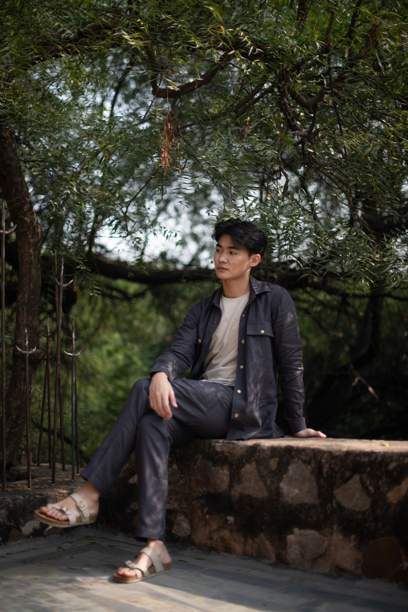 Arizona Relaxed Shirt - Charcoal - CiceroniShirtsThe Terra Tribe