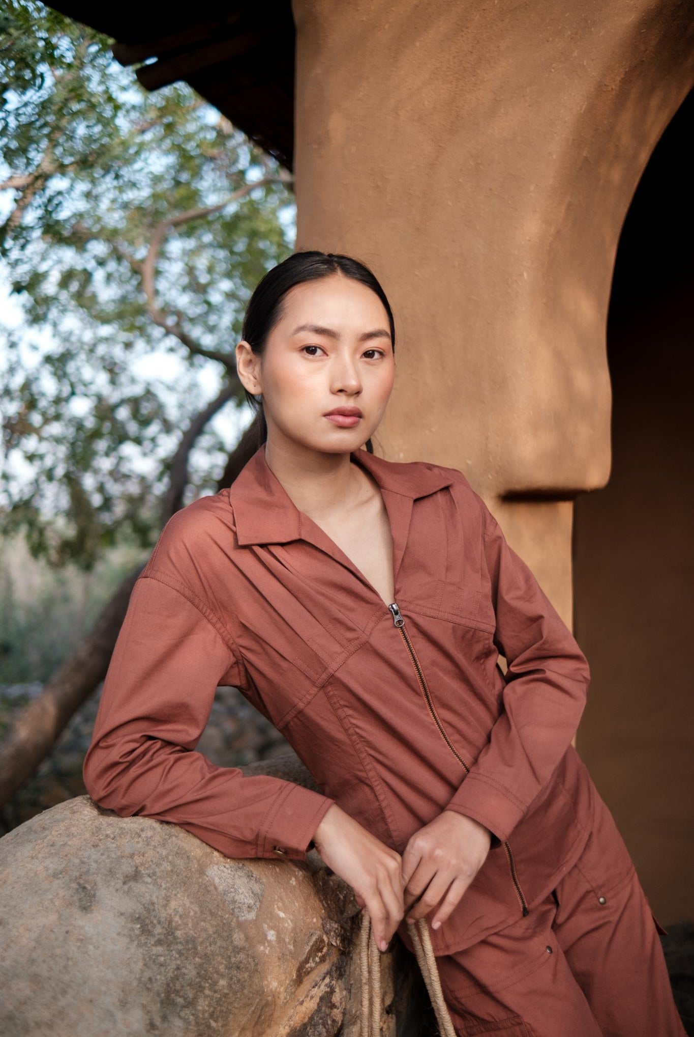 Arizona Shirt with Zipper - CiceroniShirtsThe Terra Tribe