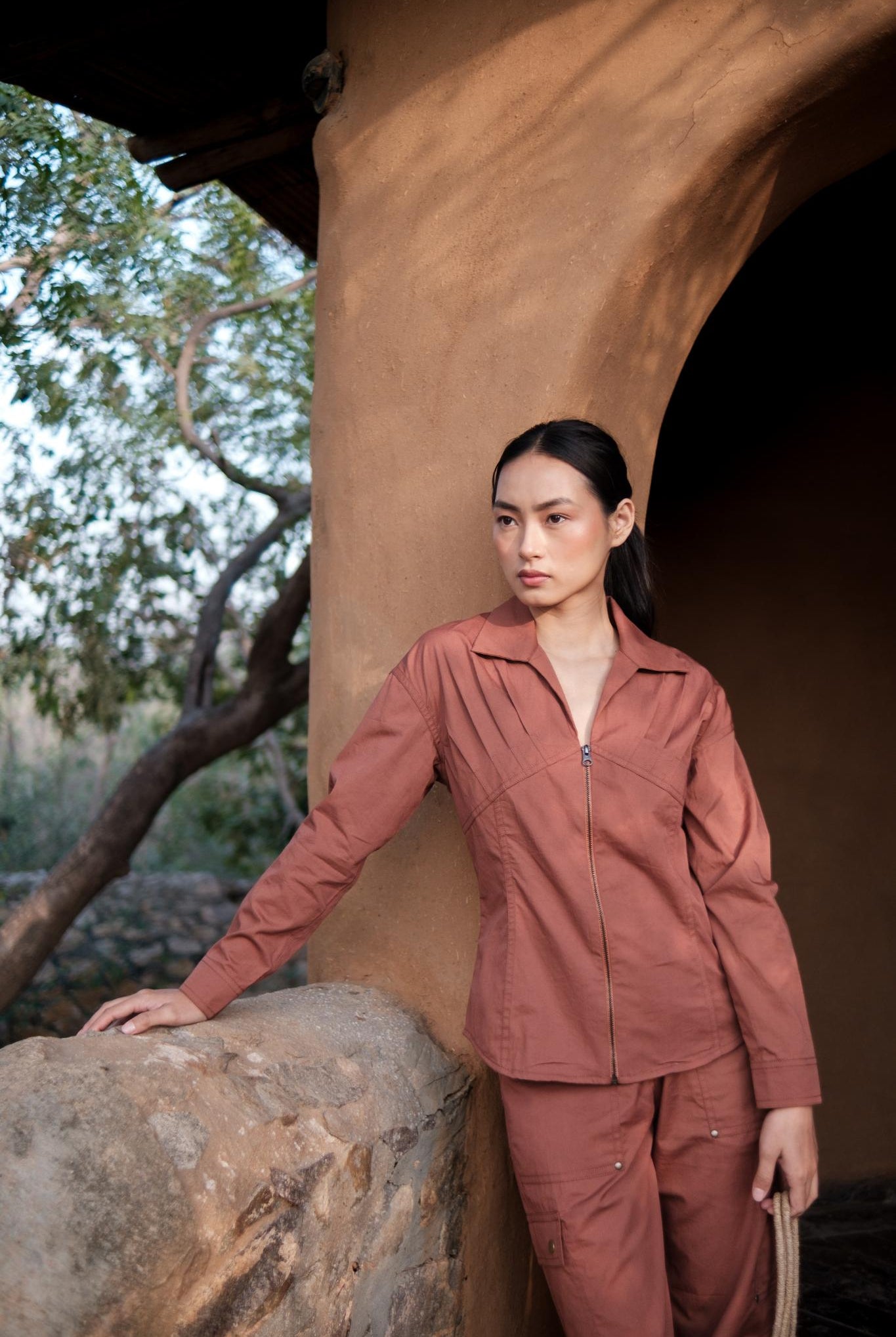 Arizona Shirt with Zipper - CiceroniShirtsThe Terra Tribe