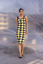 Art Deco Jersey Dress - CiceronidressesBENNCH