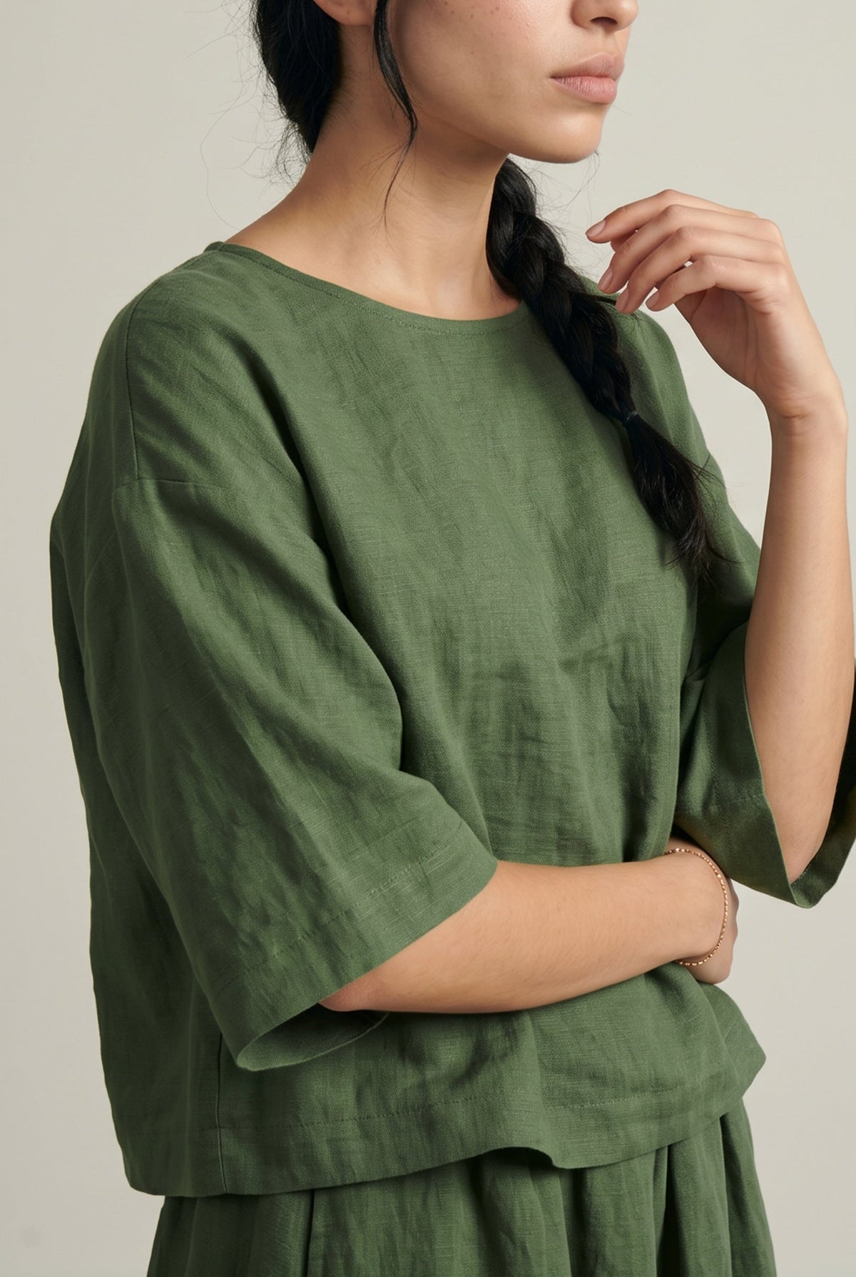 As of Now Set - Sage Green - CiceroniSkirt SetPaeony