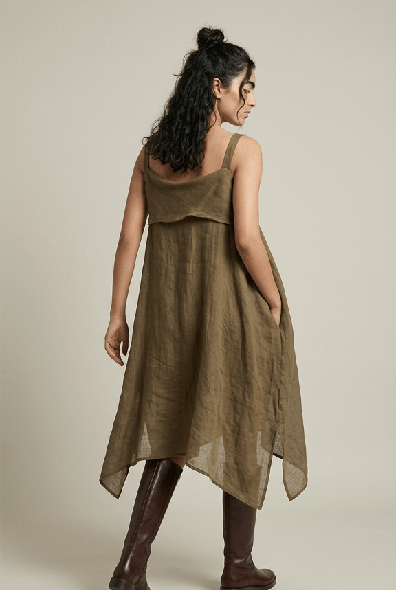 As you Like - 3 Way Style Dress in Cocoa - CiceroniDressesPaeony