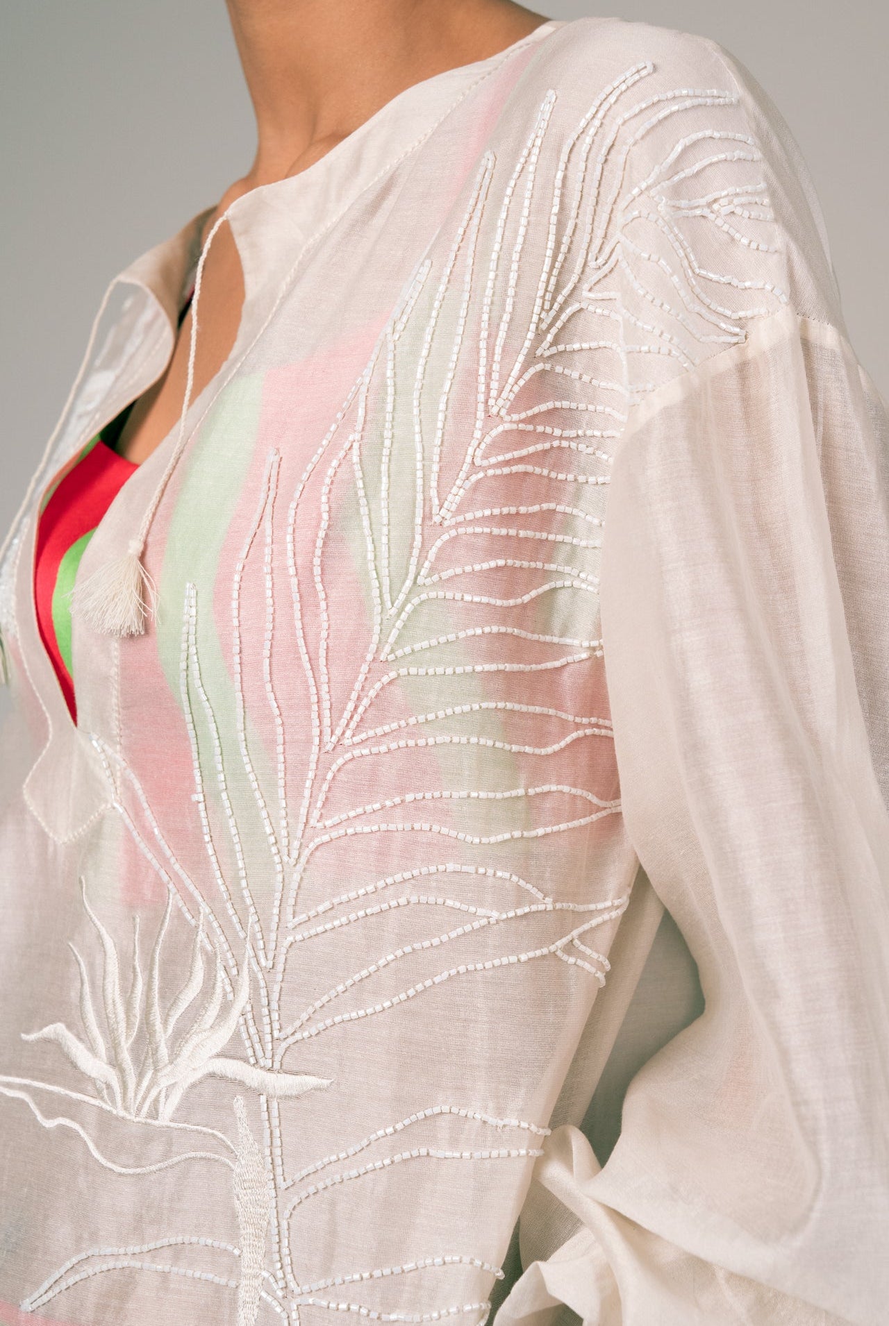 Astra - Sheer Kaftan, Bustier & Pants - CiceroniCo-ord SetMadder Much