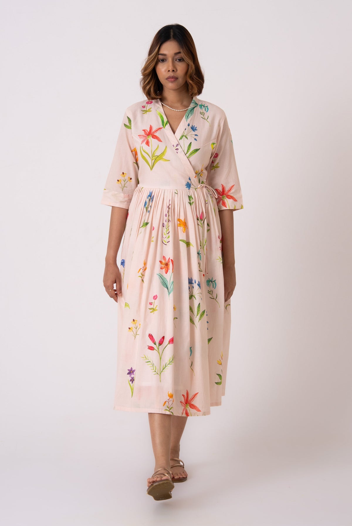 Aura Dress - Peach - CiceroniDressesThe Kaatn Trail