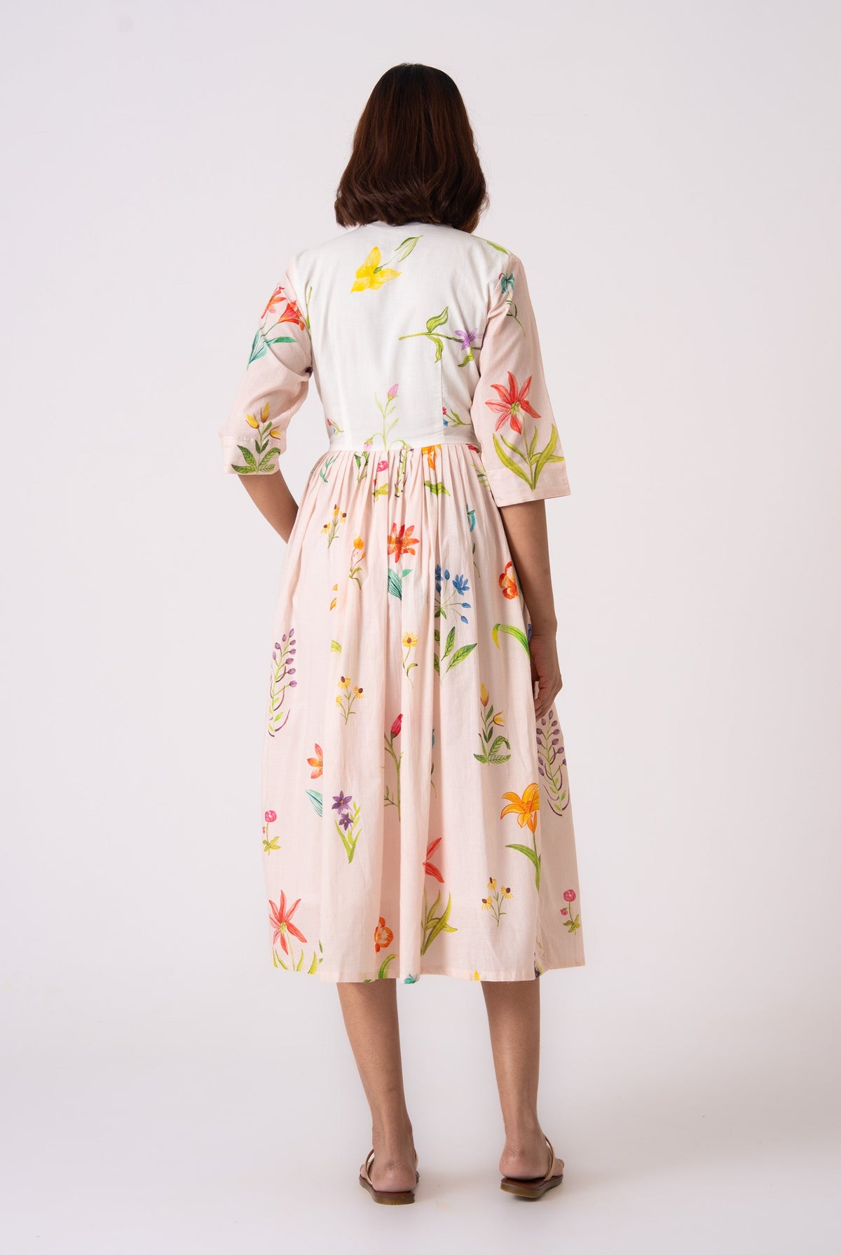Aura Dress - Peach - CiceroniDressesThe Kaatn Trail
