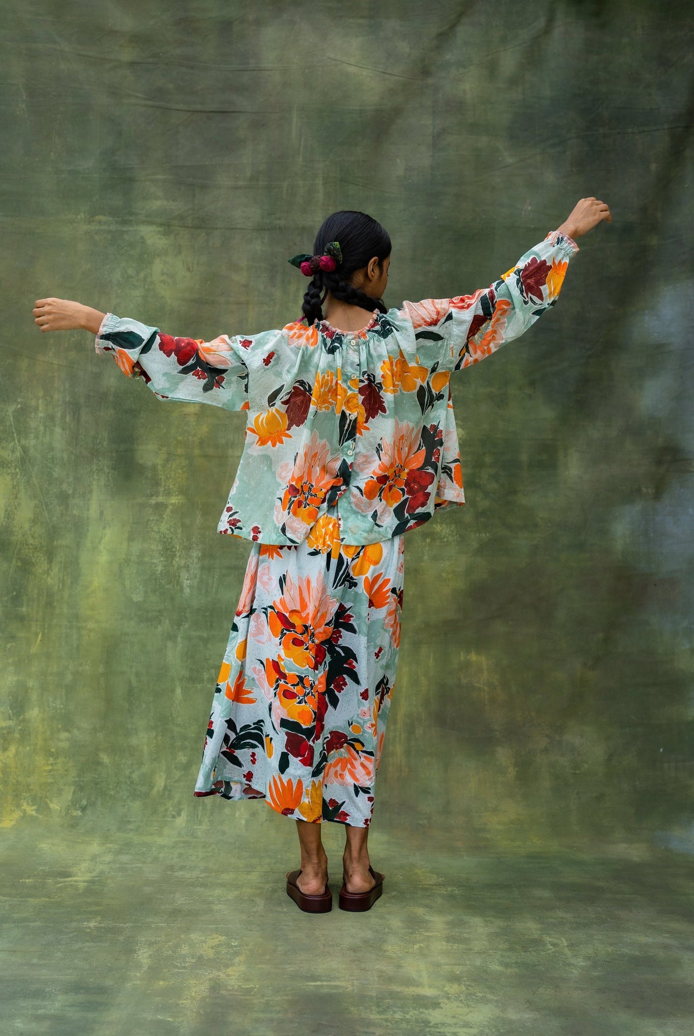 Aura Printed Top - CiceroniTopsDoodlage