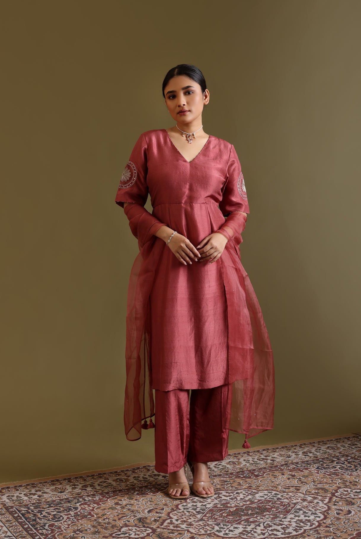 Aurira Outfit - CiceroniKurta Set, Festive WearChokhi Chorri