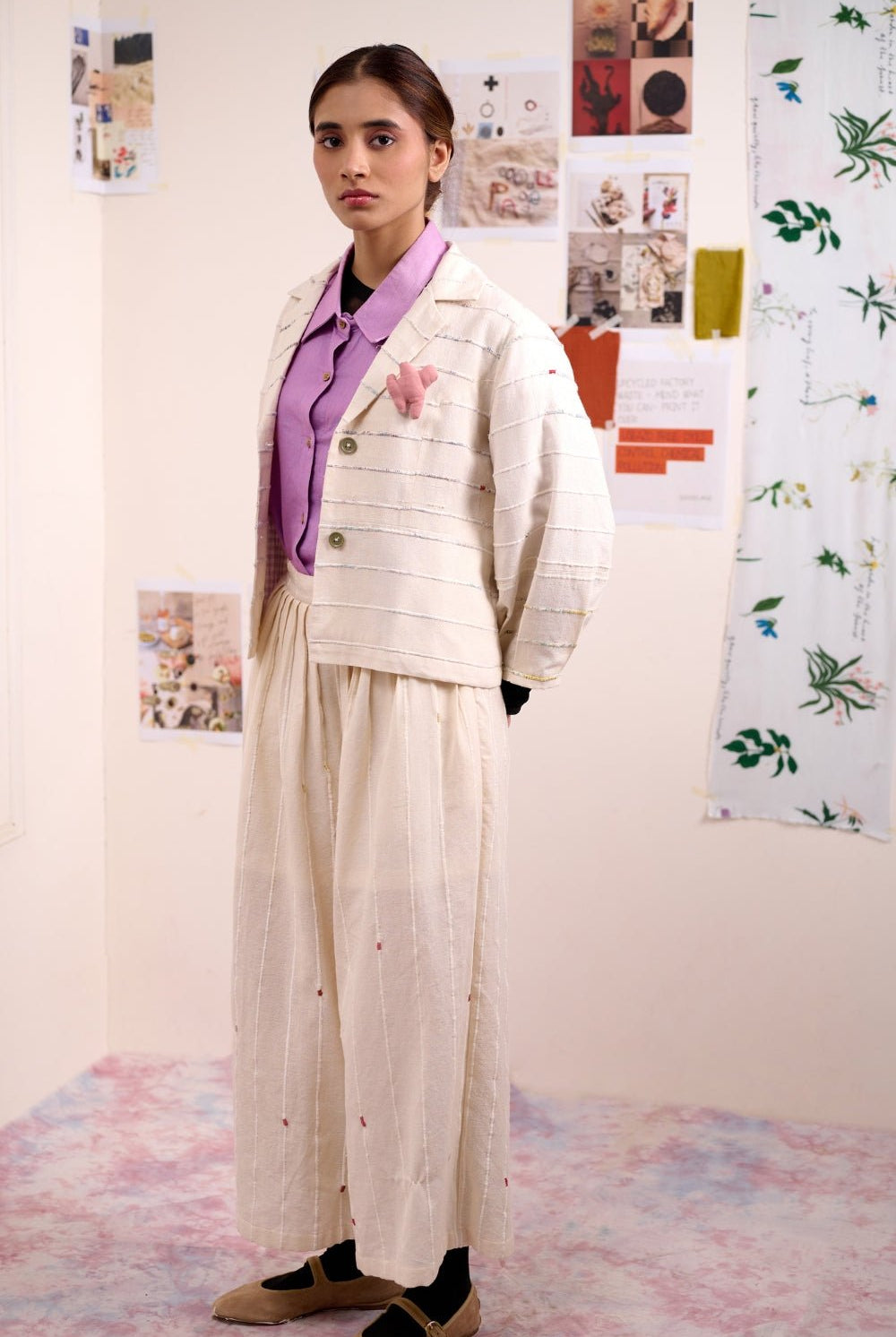 Aurora Off - White Pants - CiceroniWomen PantsDoodlage