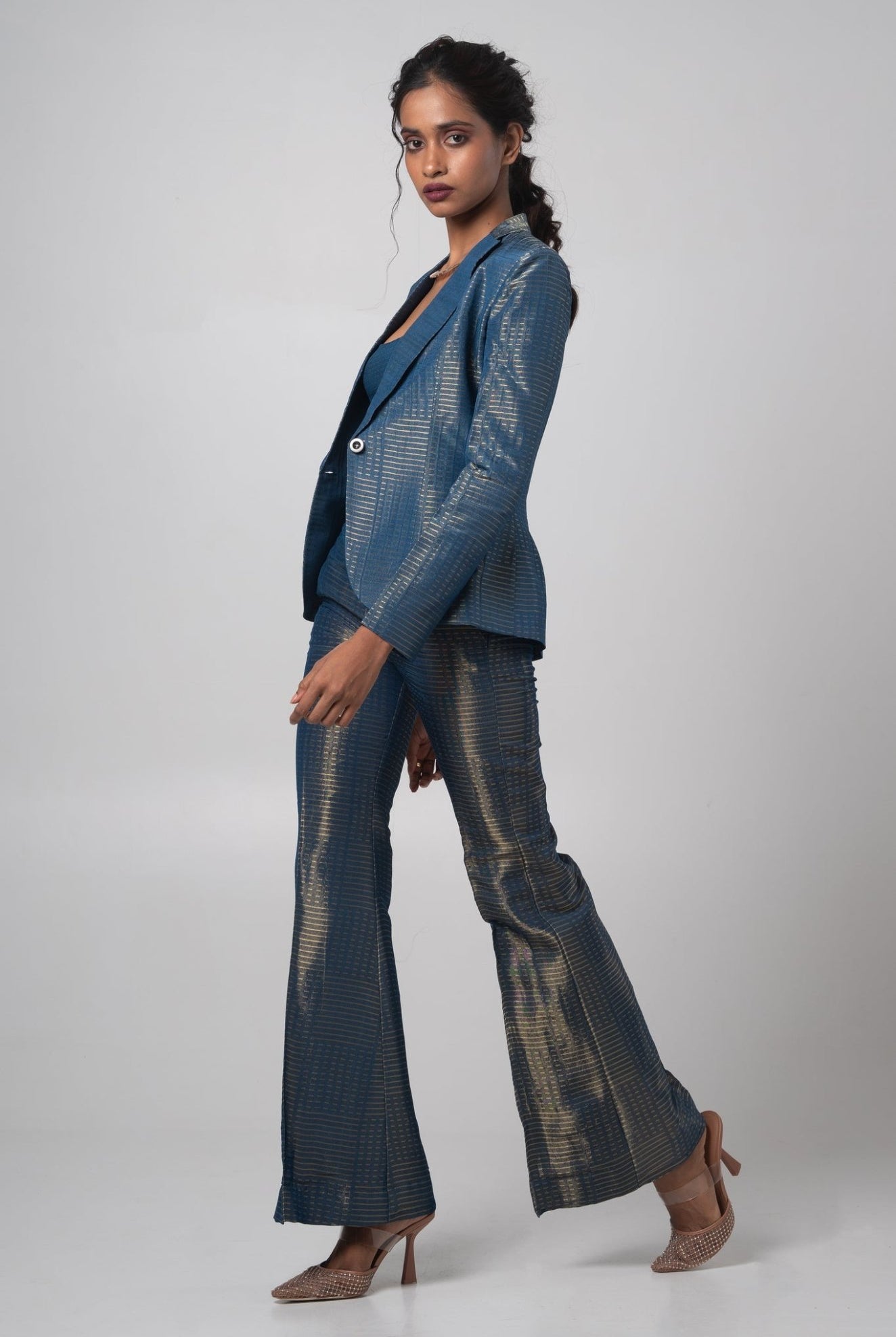 Azul Blazer Set - CiceroniCo - ord SetAdvait