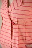 Azure Tunic - Peach Stripe - CiceroniTopsRang by Rajvi