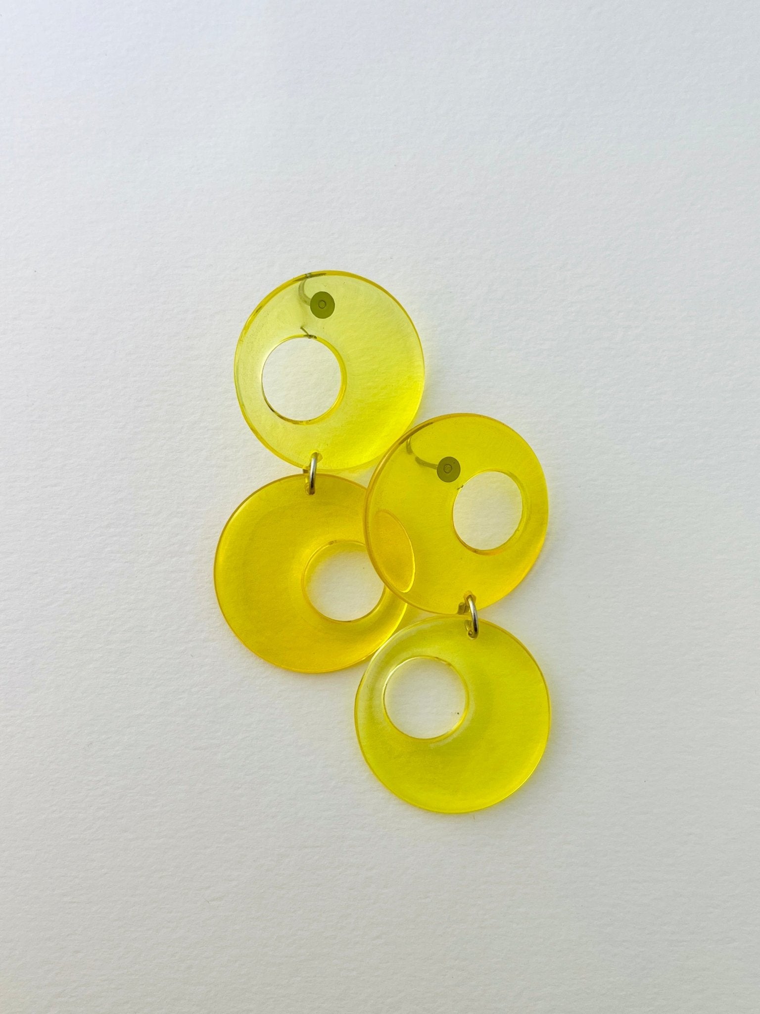 Back to the 60's - Annalus - Yellow - CiceroniEarringsShivani Vaishnavi