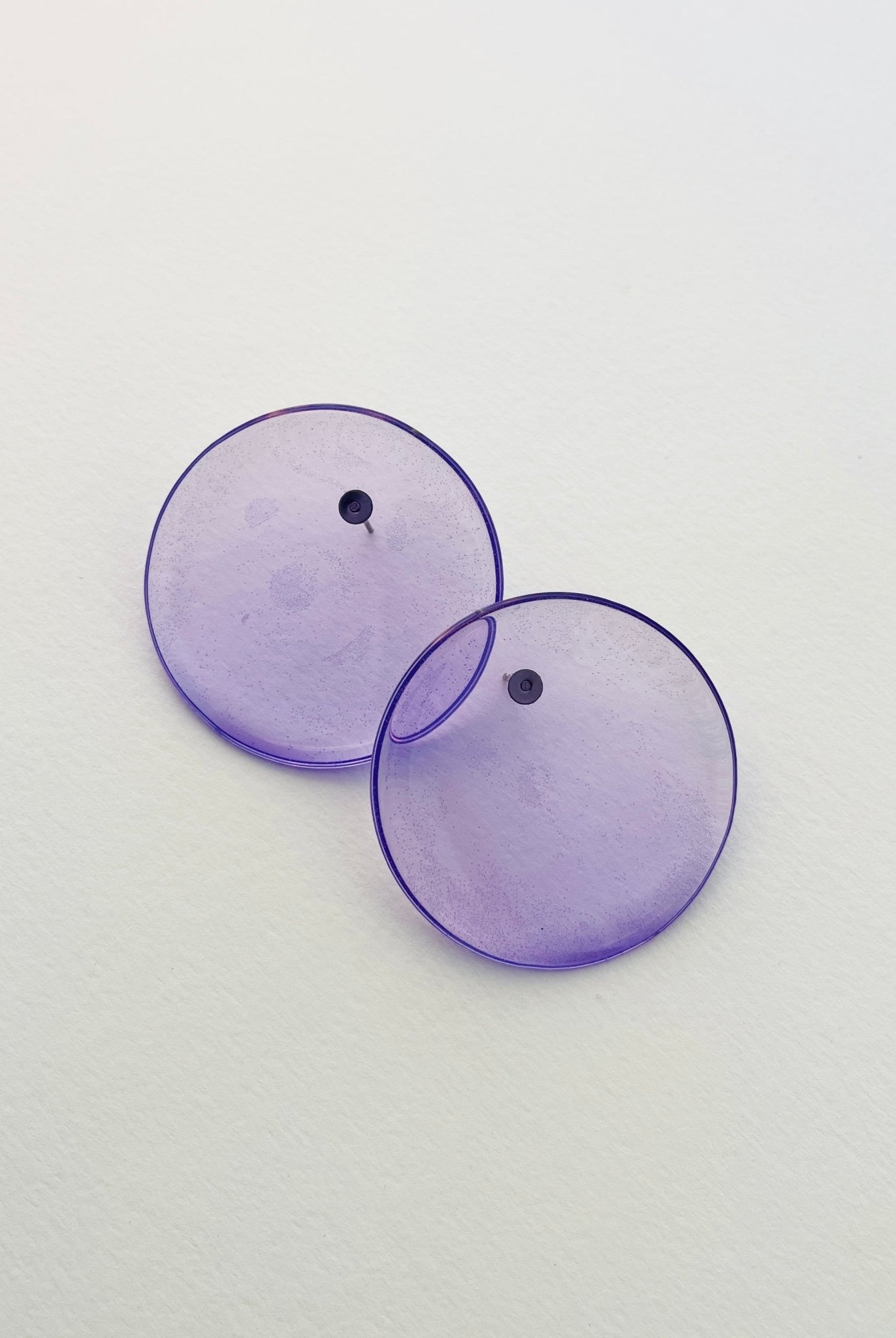 Back to the 60's - Circular - Purple - CiceroniEarringsShivani Vaishnavi