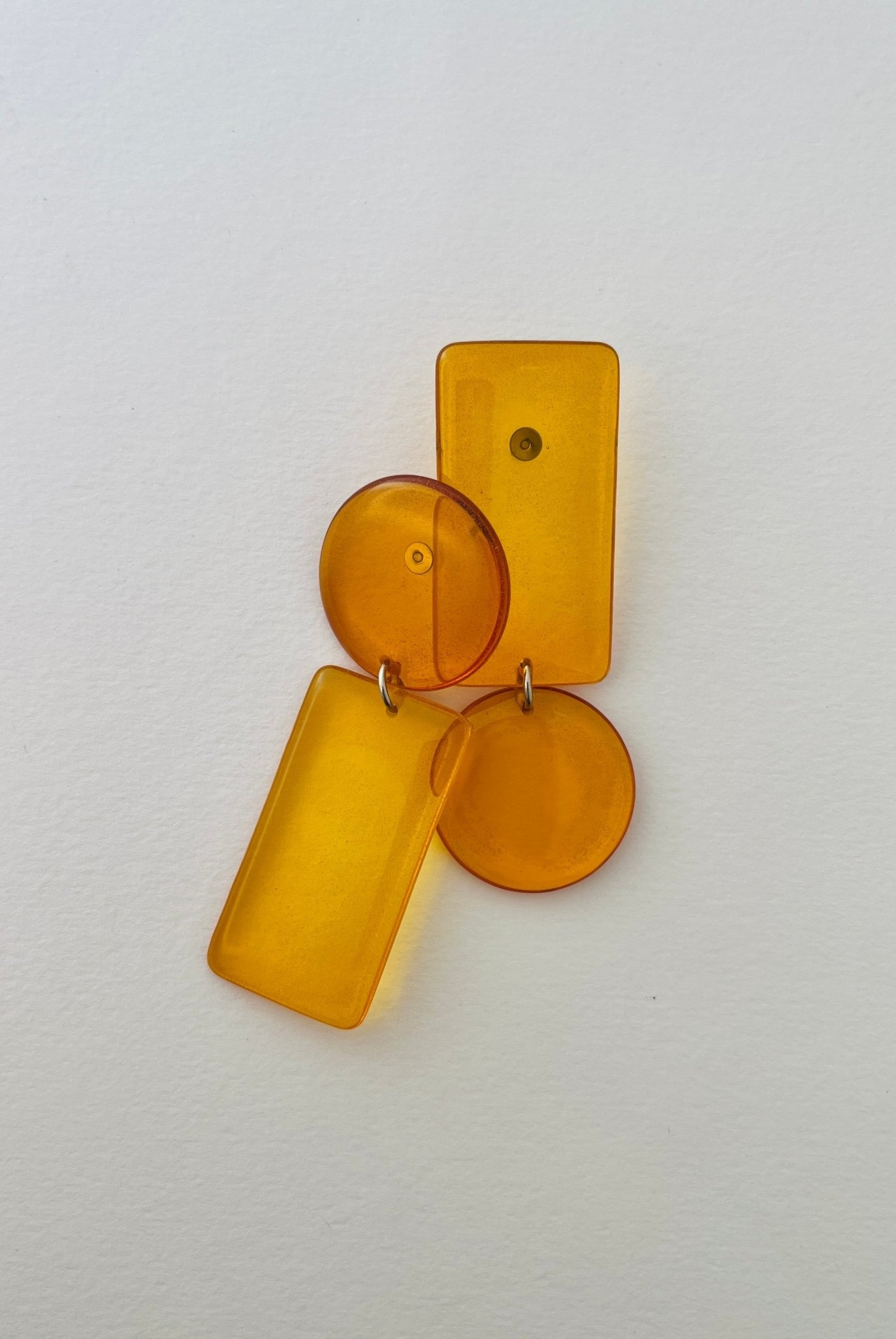 Back to the 60's - Orange - CiceroniEarringsShivani Vaishnavi