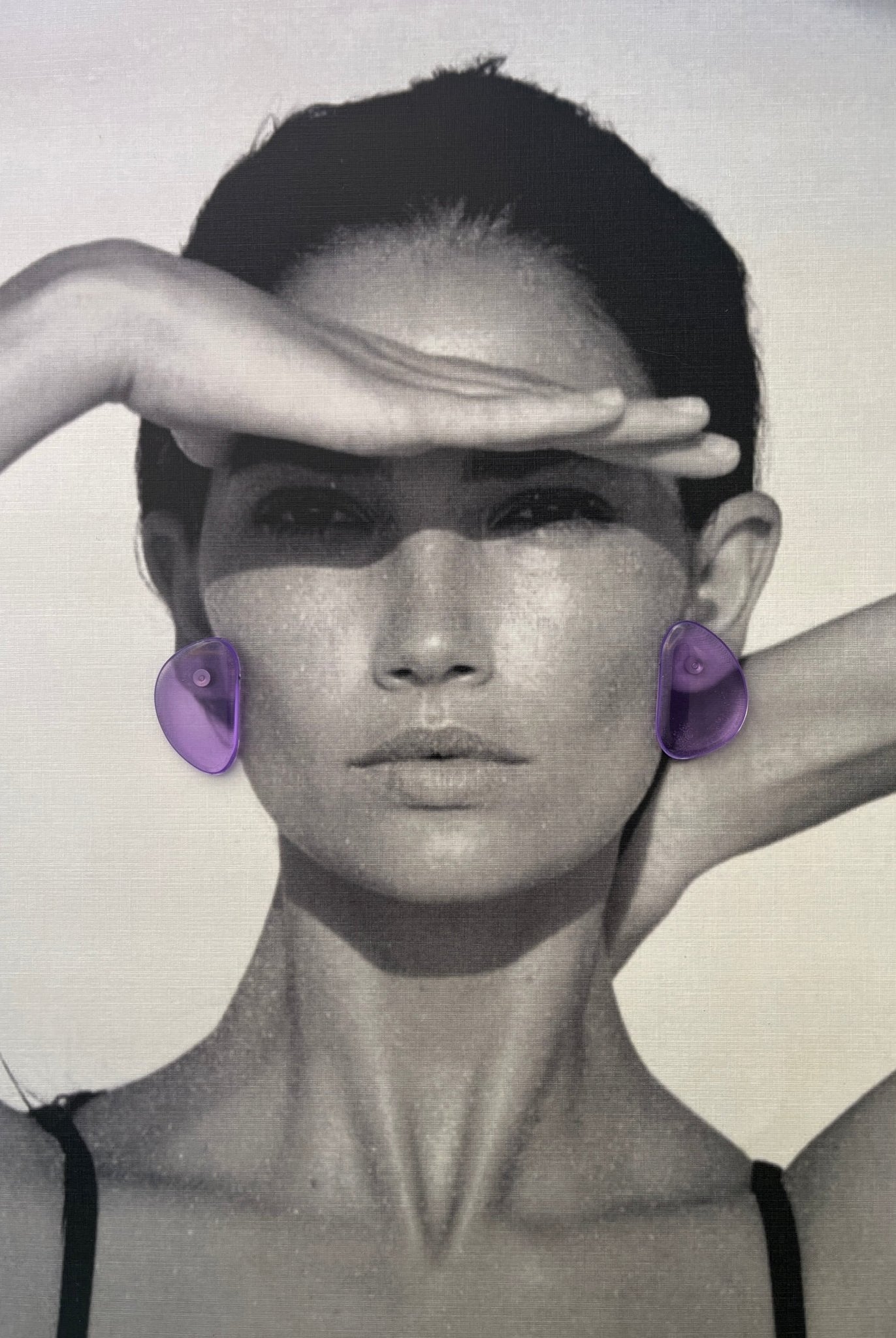 Back to the 60's - Pebble - Purple - CiceroniEarringsShivani Vaishnavi