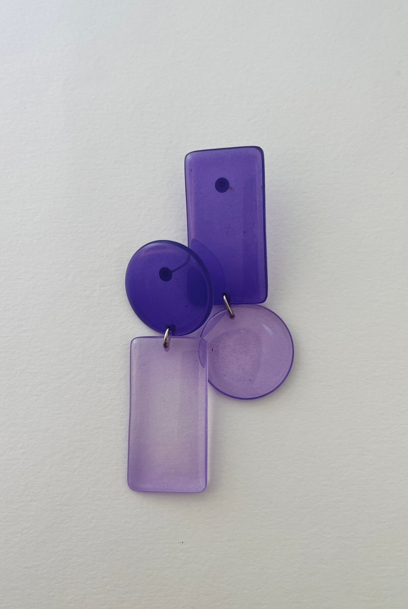 Back to the 60's - Purple - CiceroniEarringsShivani Vaishnavi