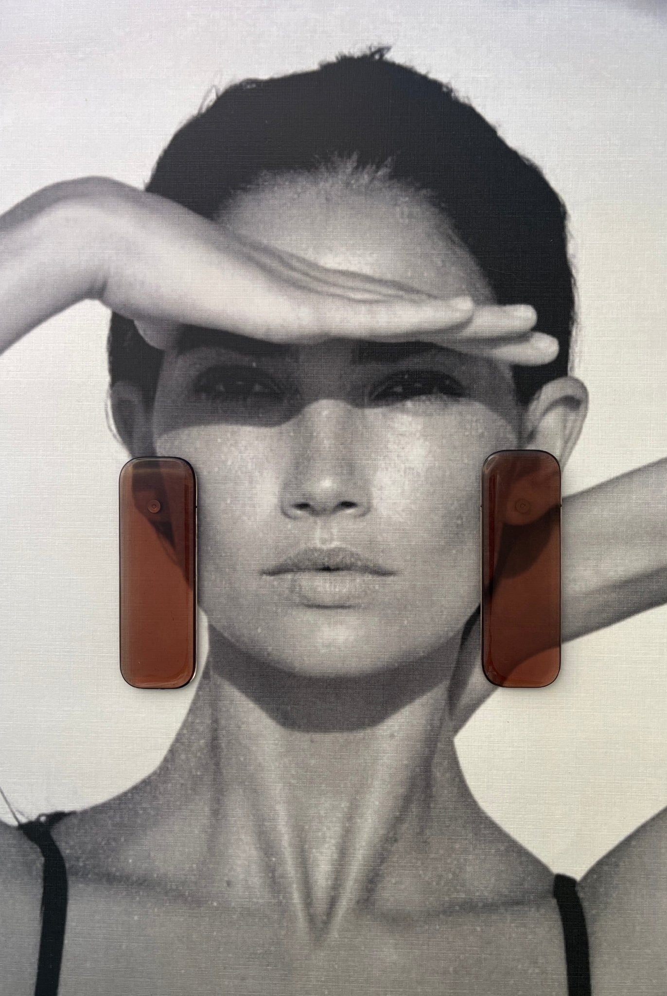 Back to the 60's - Rectangle - Brown - CiceroniEarringsShivani Vaishnavi