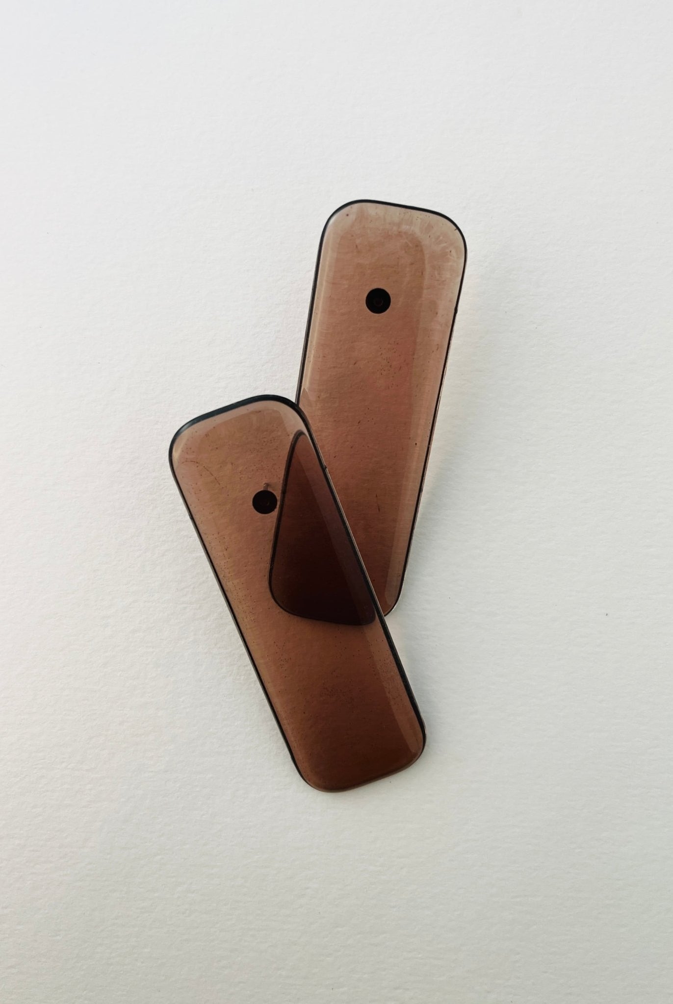 Back to the 60's - Rectangle - Brown - CiceroniEarringsShivani Vaishnavi