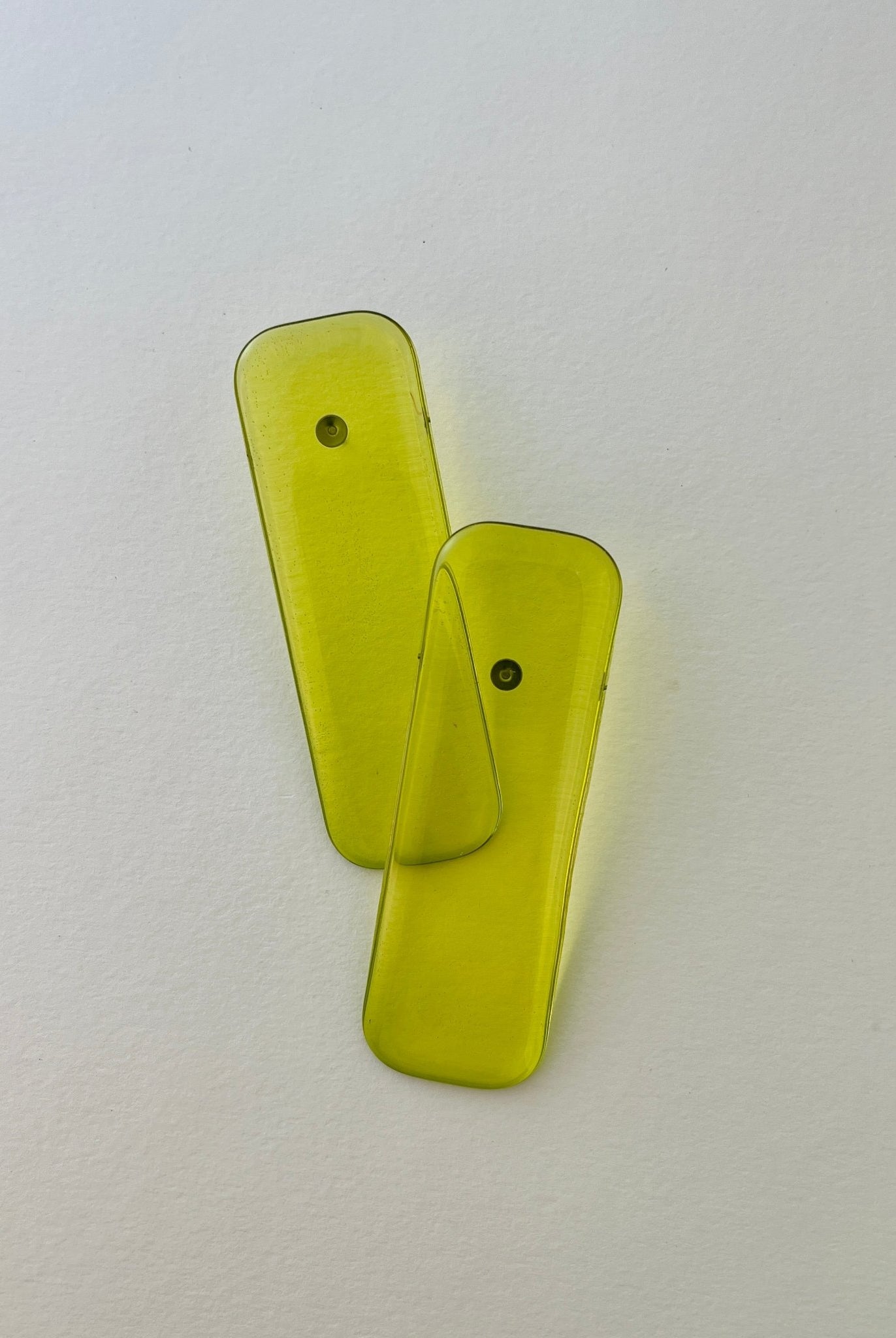 Back to the 60's - Rectangle - Yellow - CiceroniEarringsShivani Vaishnavi