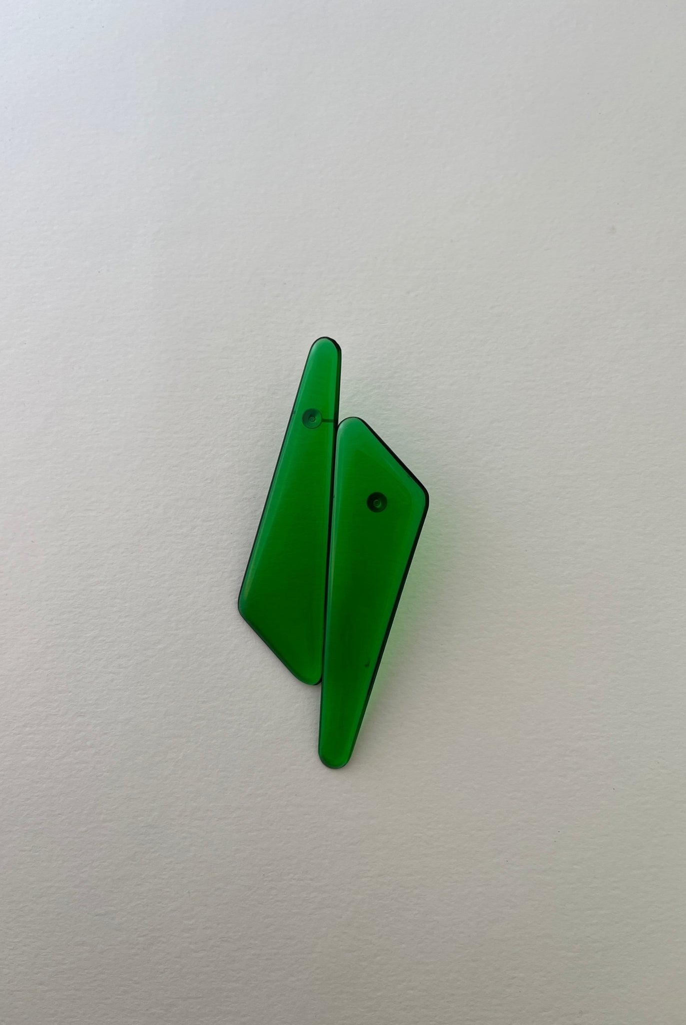 Back to the 60's - Triangle - Green - CiceroniEarringsShivani Vaishnavi