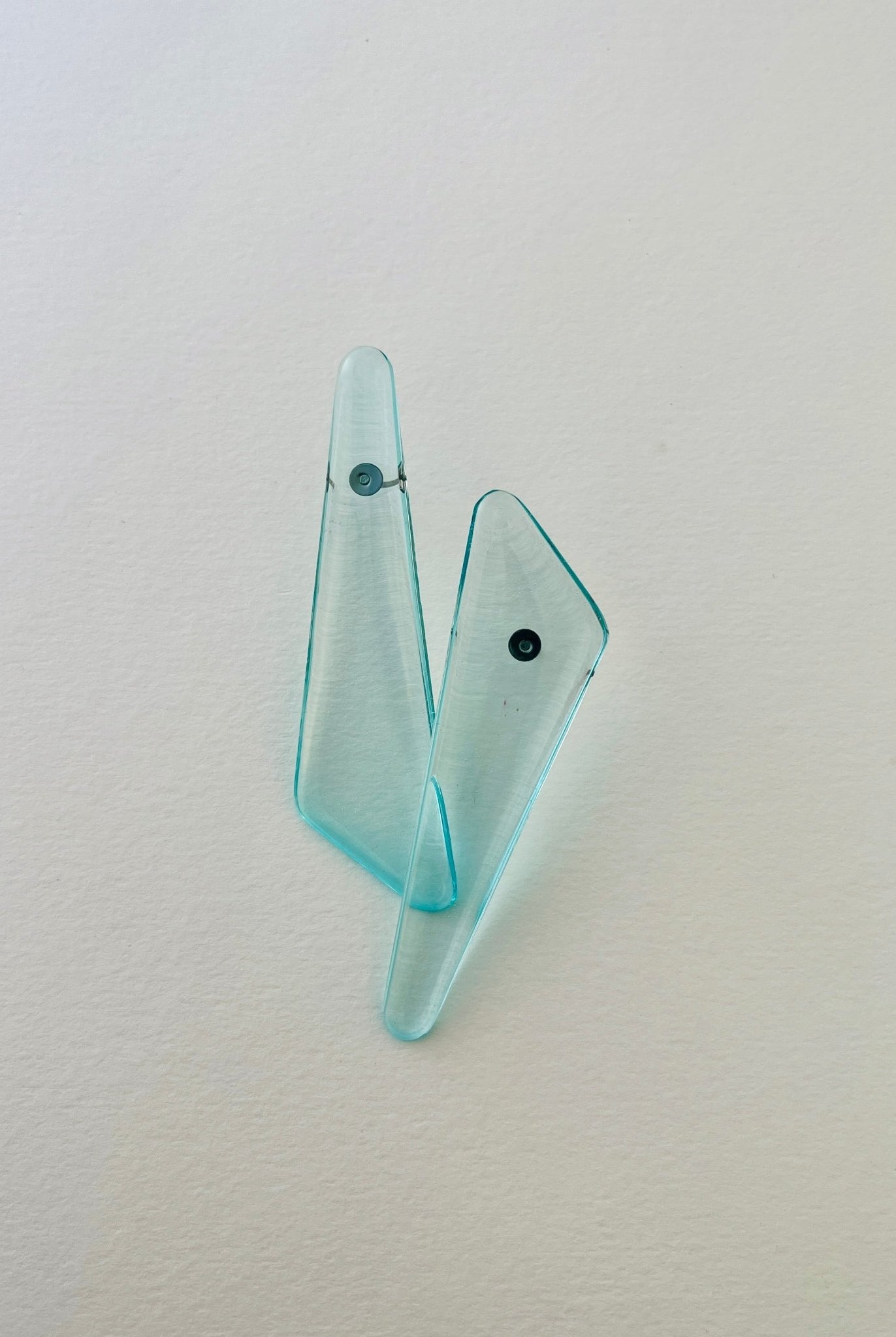 Back to the 60's - Triangle - Light Blue - CiceroniEarringsShivani Vaishnavi