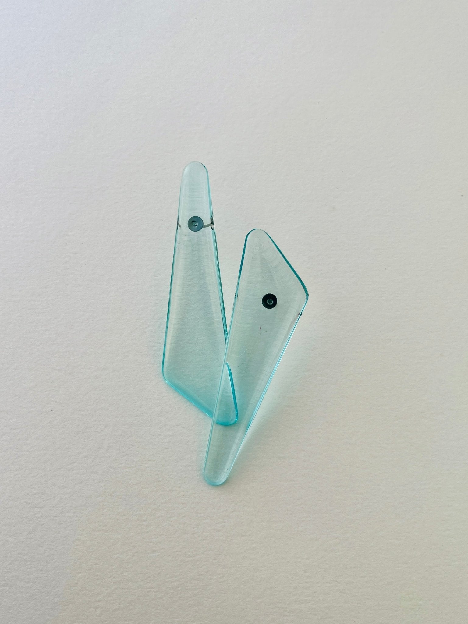 Back to the 60's - Triangle - Light Blue - CiceroniEarringsShivani Vaishnavi