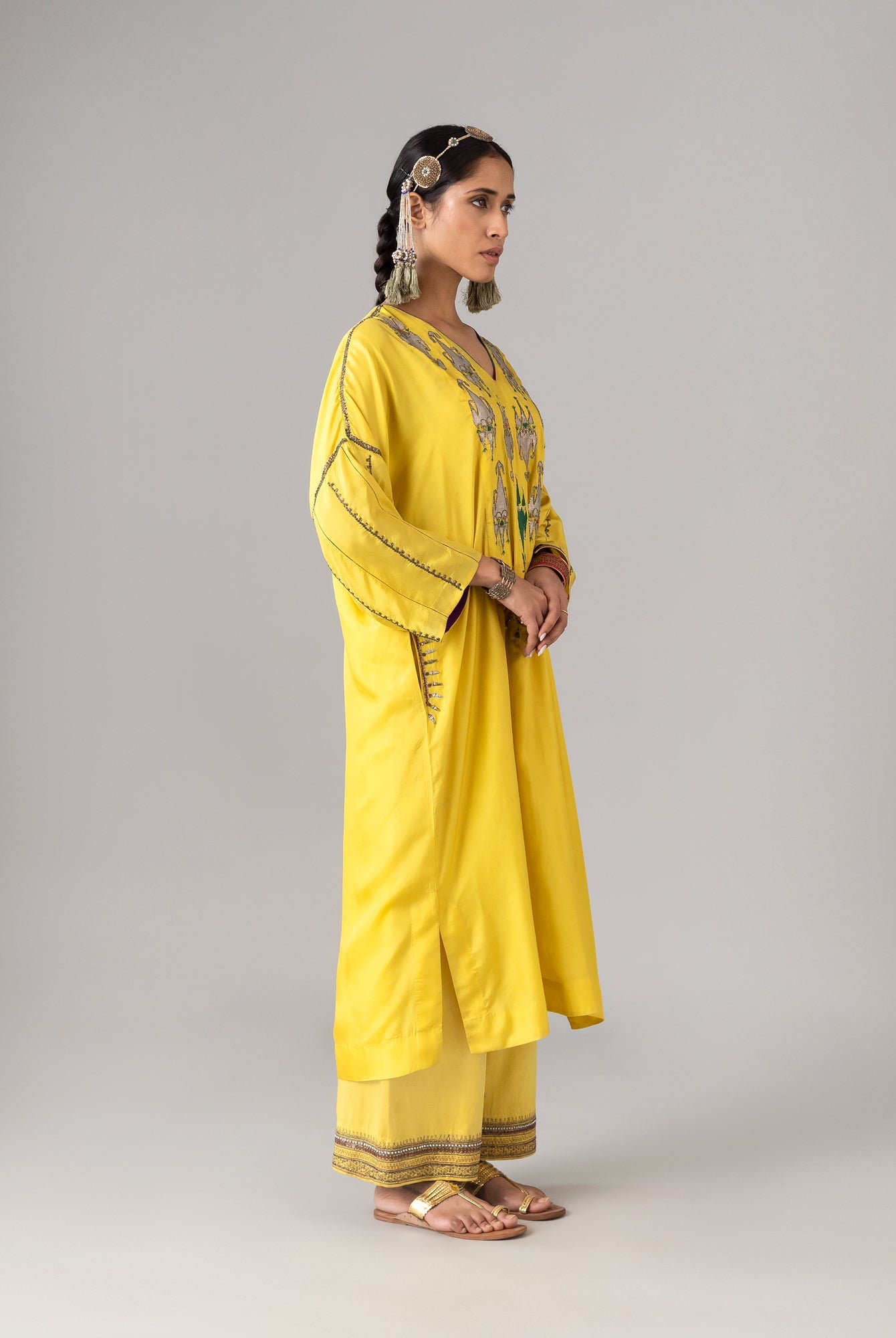 Bagha Kaftan - CiceroniKaftanShades of India