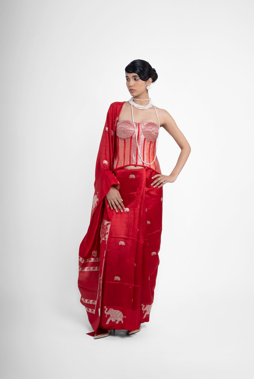 Bandhav Pure Silk Saree - CiceroniSareeShriya Singhi