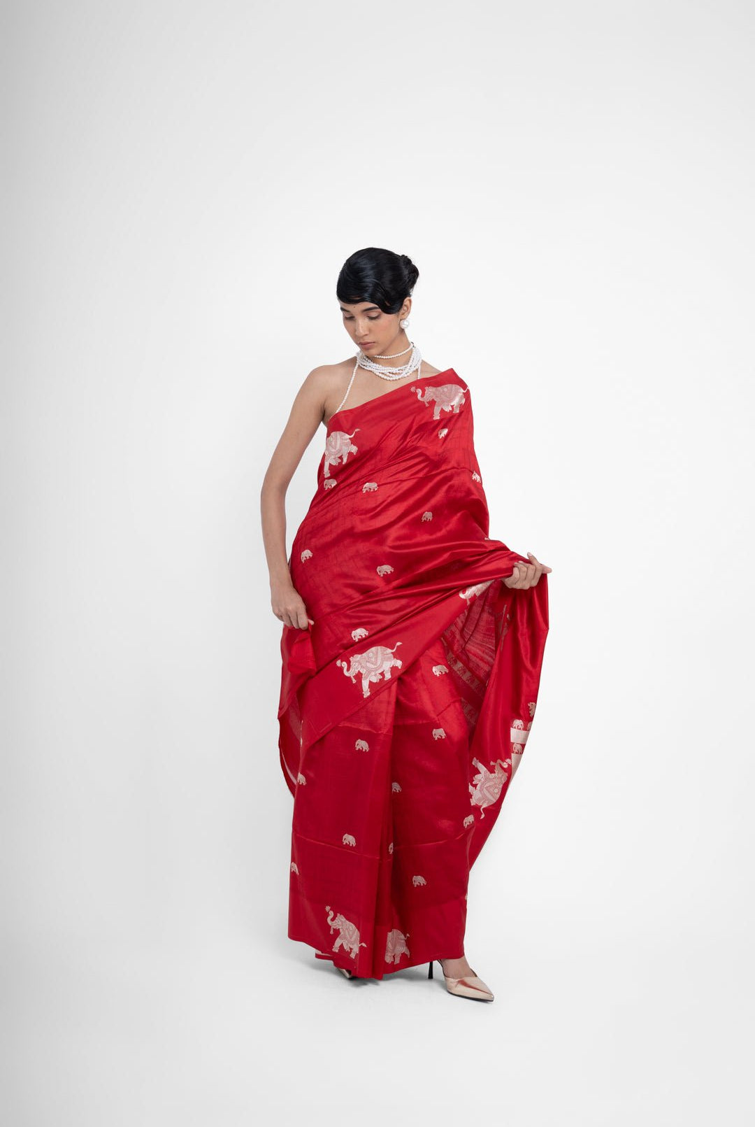 Bandhav Pure Silk Saree - CiceroniSareeShriya Singhi