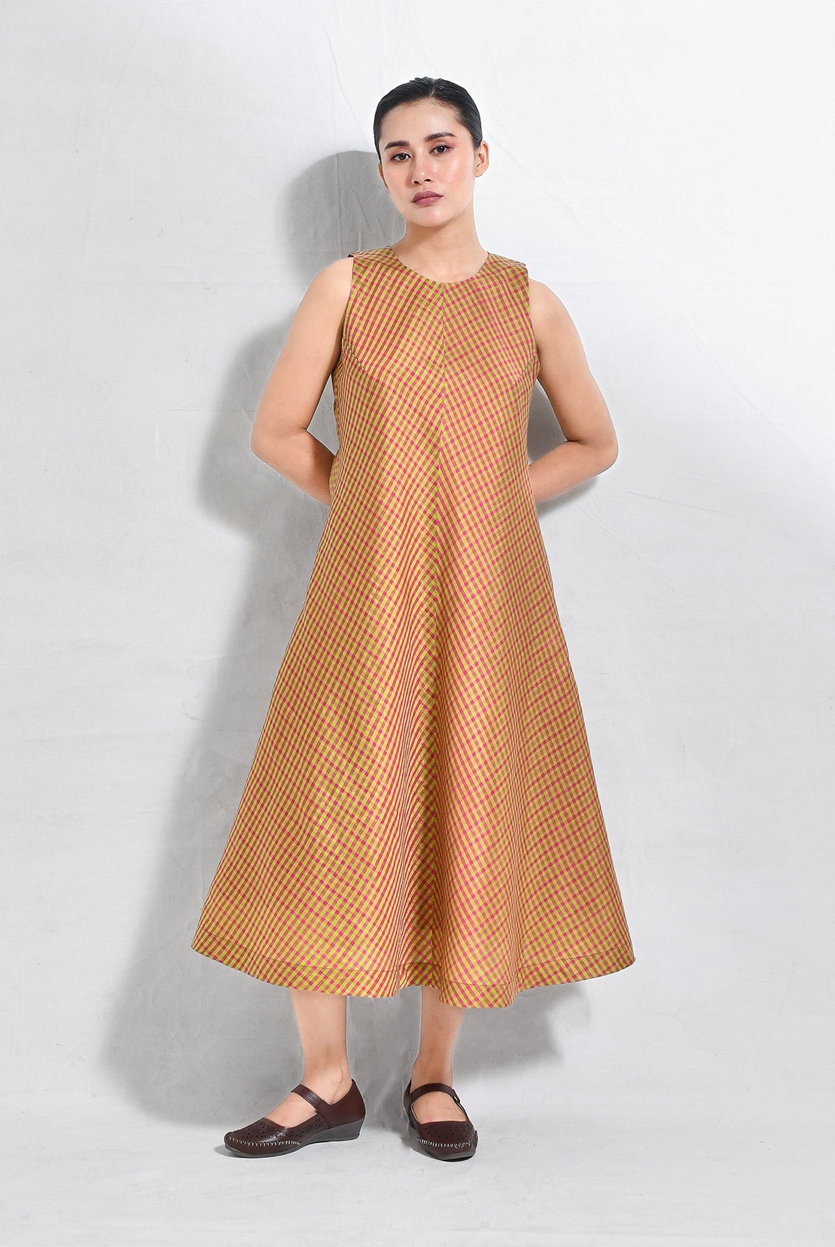 Bangalore Silk Checks Co - ord (Set of 2) - CiceroniCo - ord SetHiranya