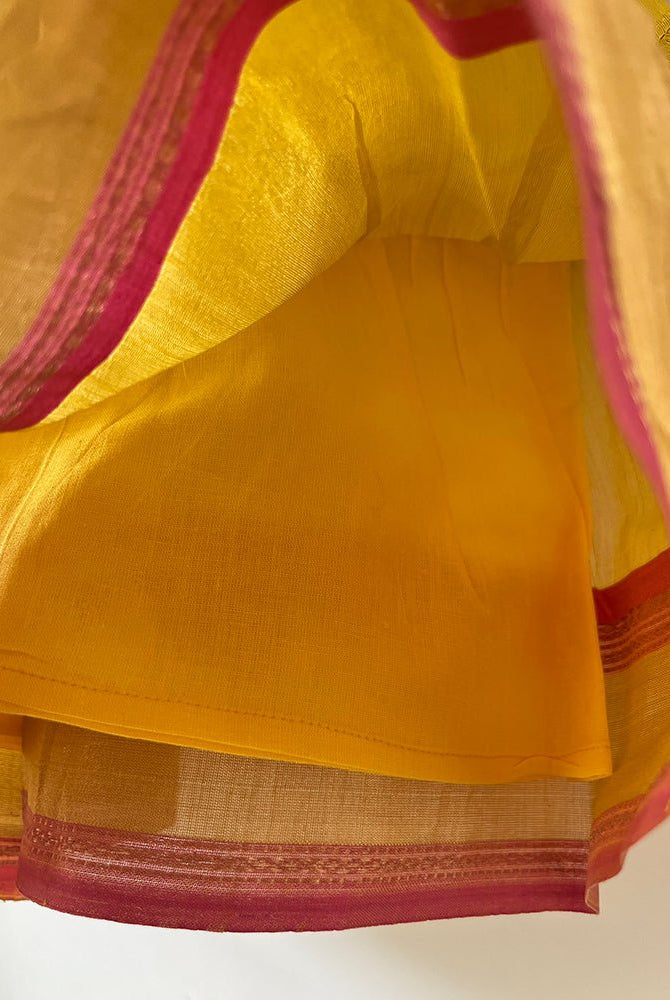 Basant Yellow Infant Tiered Festive Dress - CiceroniDressesLove The World Today