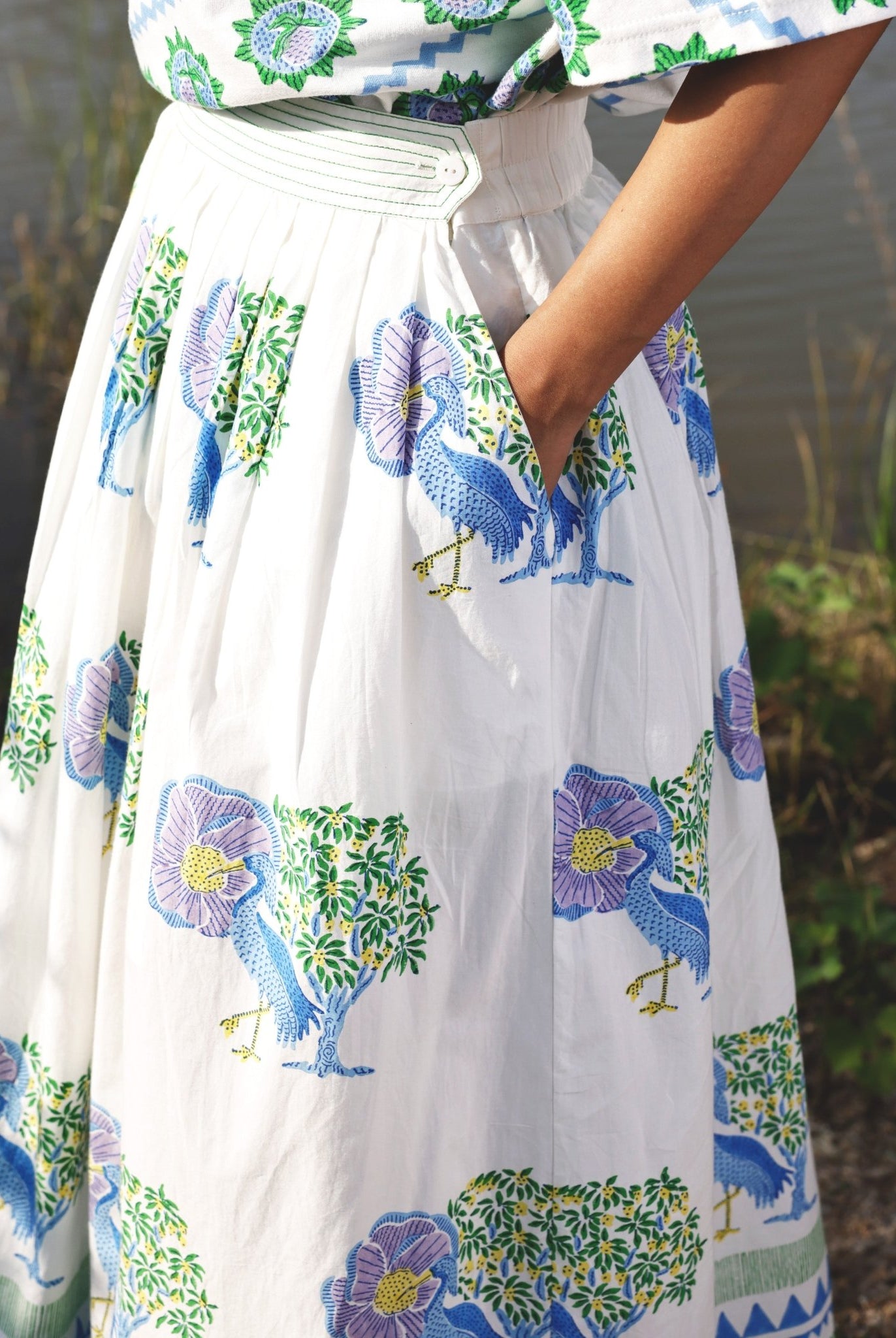 Bawari Skirt - Saras Cane - CiceroniSkirtsThe Raw India