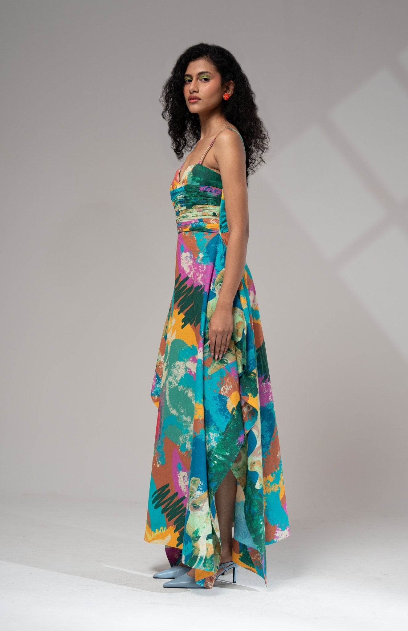 Bay Asymmetrical Maxi - CiceroniDressesAdvait