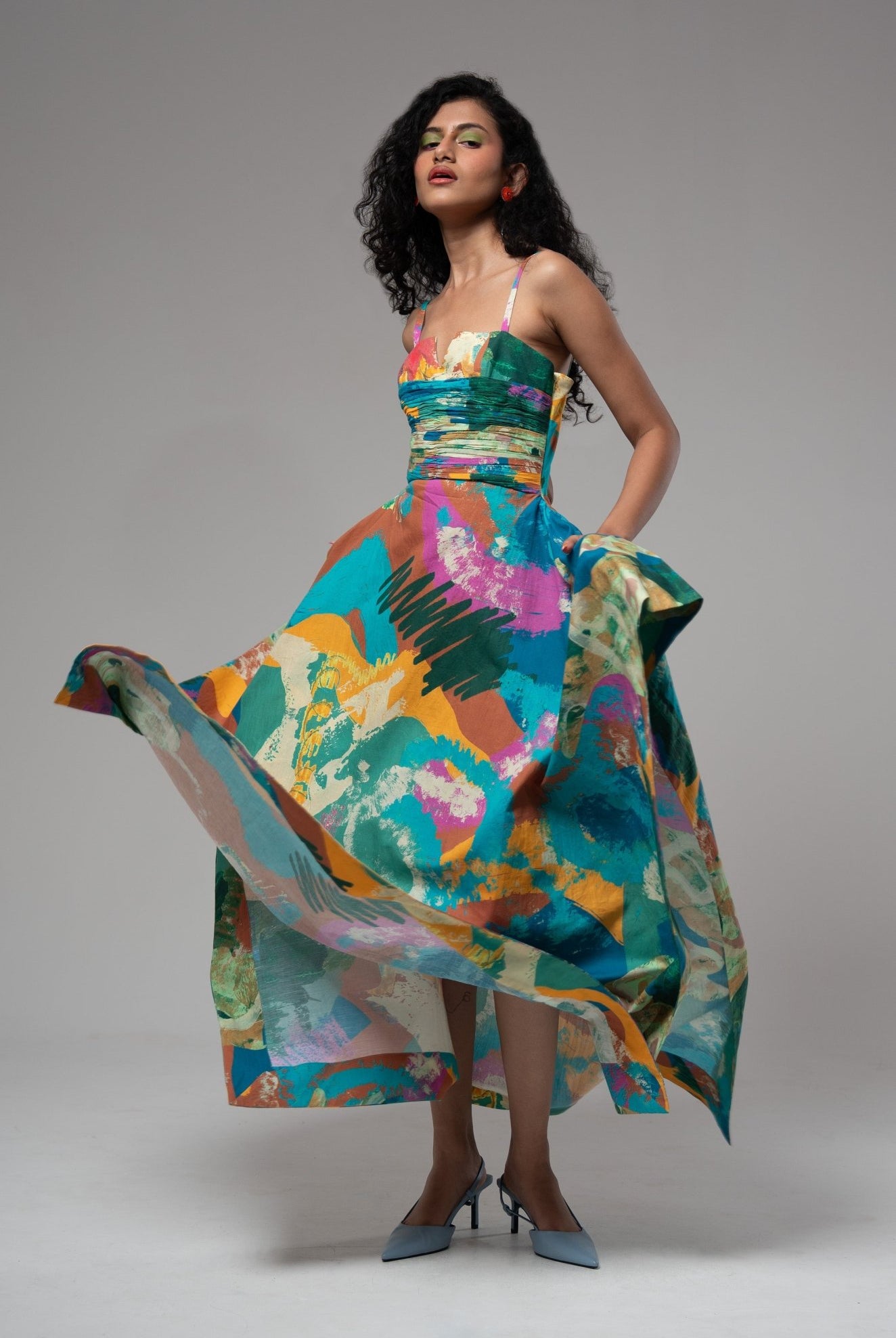 Bay Asymmetrical Maxi - CiceroniDressesAdvait