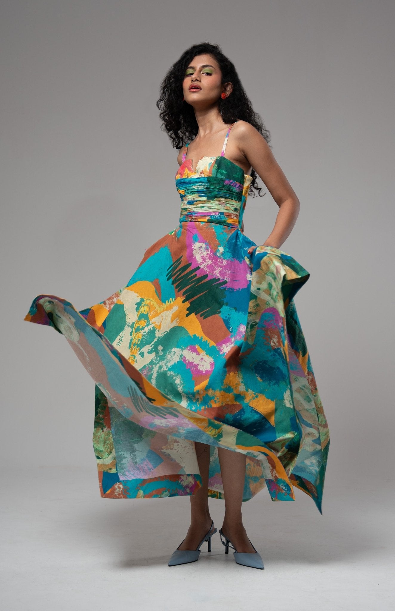 Bay Asymmetrical Maxi - CiceroniDressesAdvait