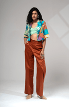 Bay Cropped Jacket Set w/ Bustier - CiceroniCo - ord SetAdvait