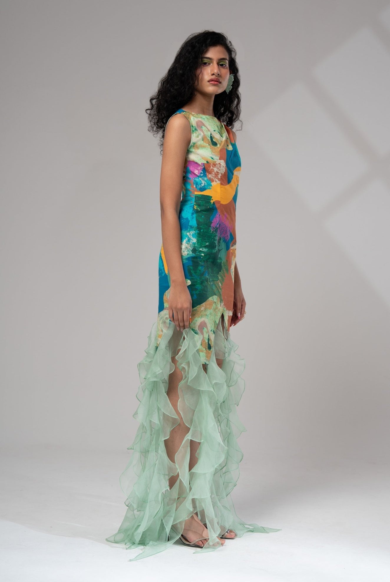 Bay Ruffled Dress - CiceroniDressesAdvait