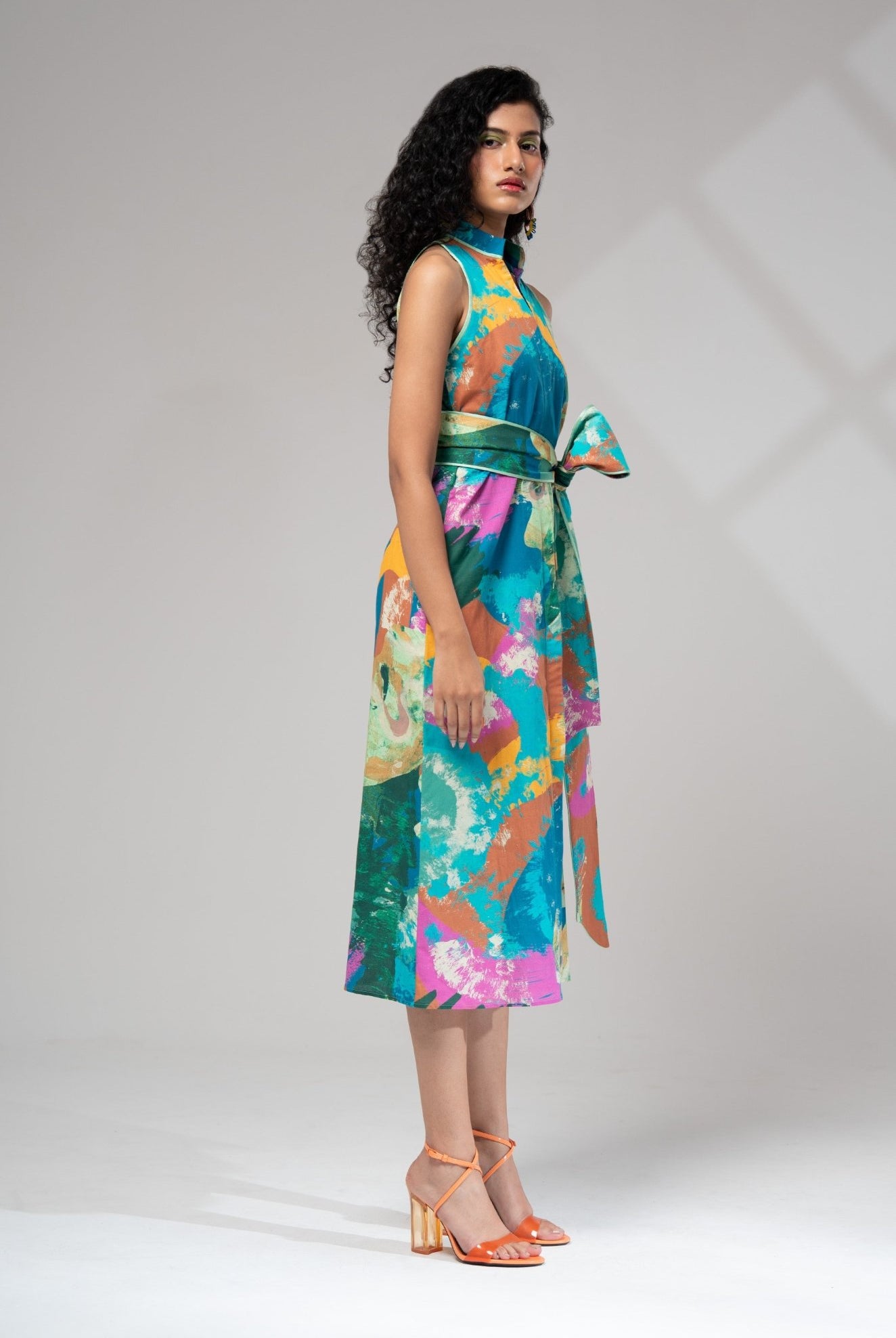 Bay Tie Up Dress - CiceroniDressesAdvait